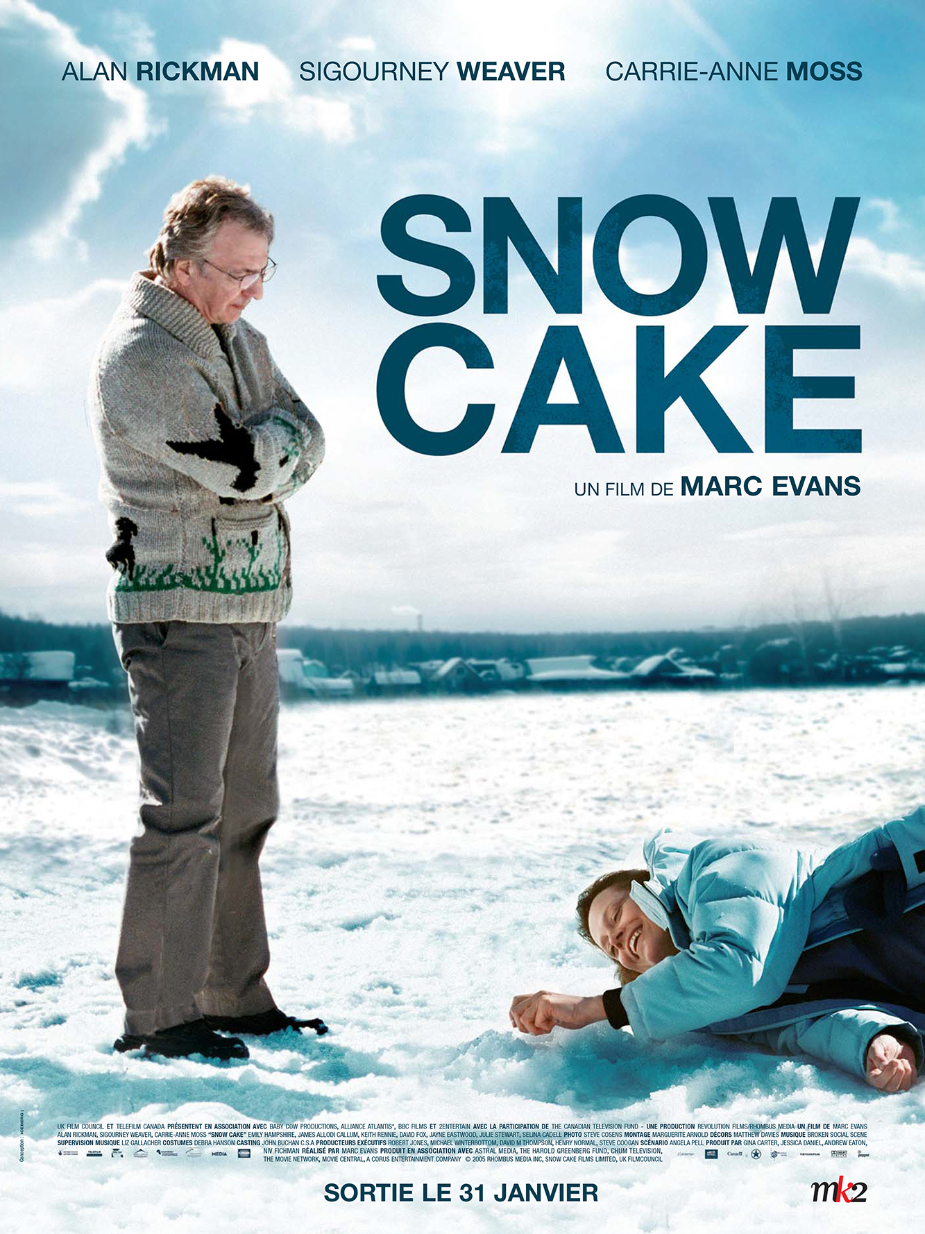 affiche du film Snow Cake