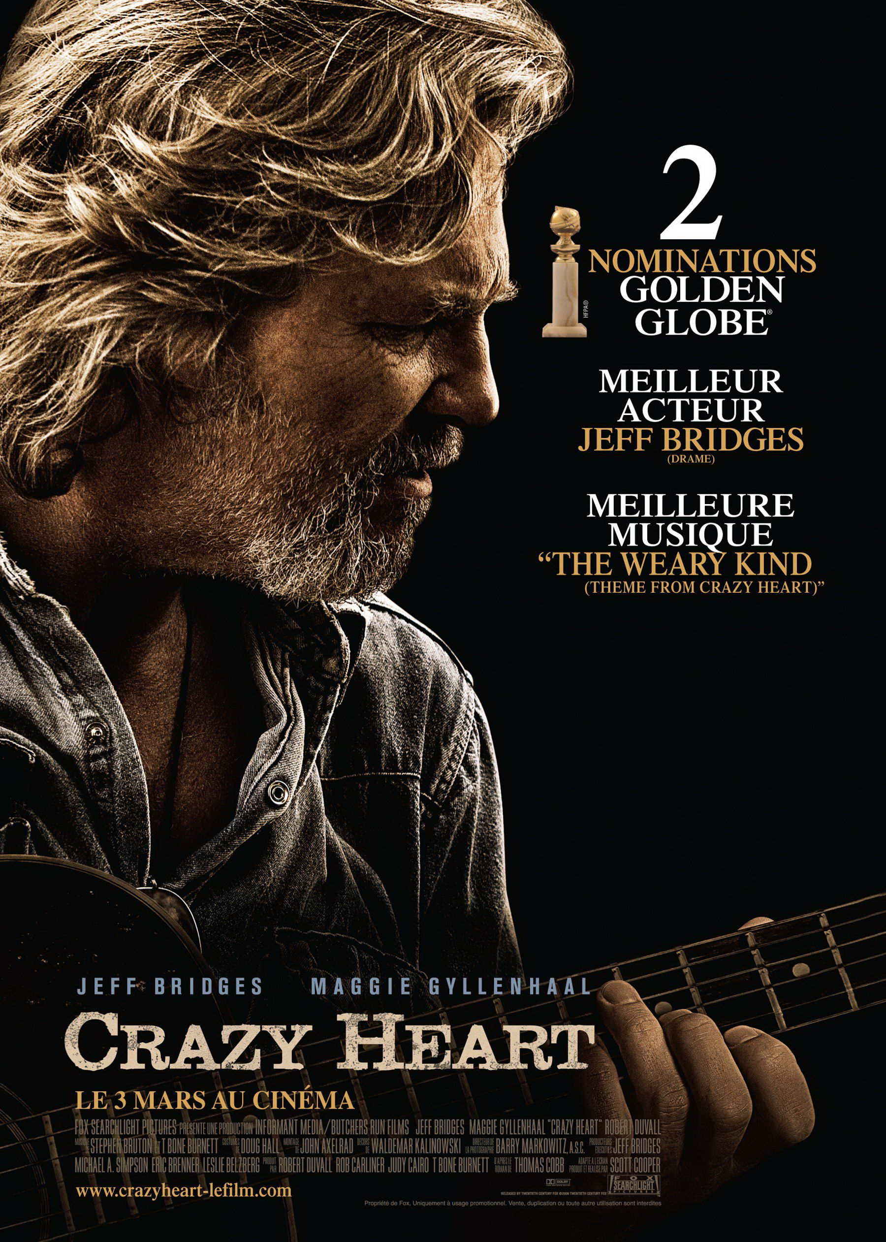 affiche du film Crazy Heart