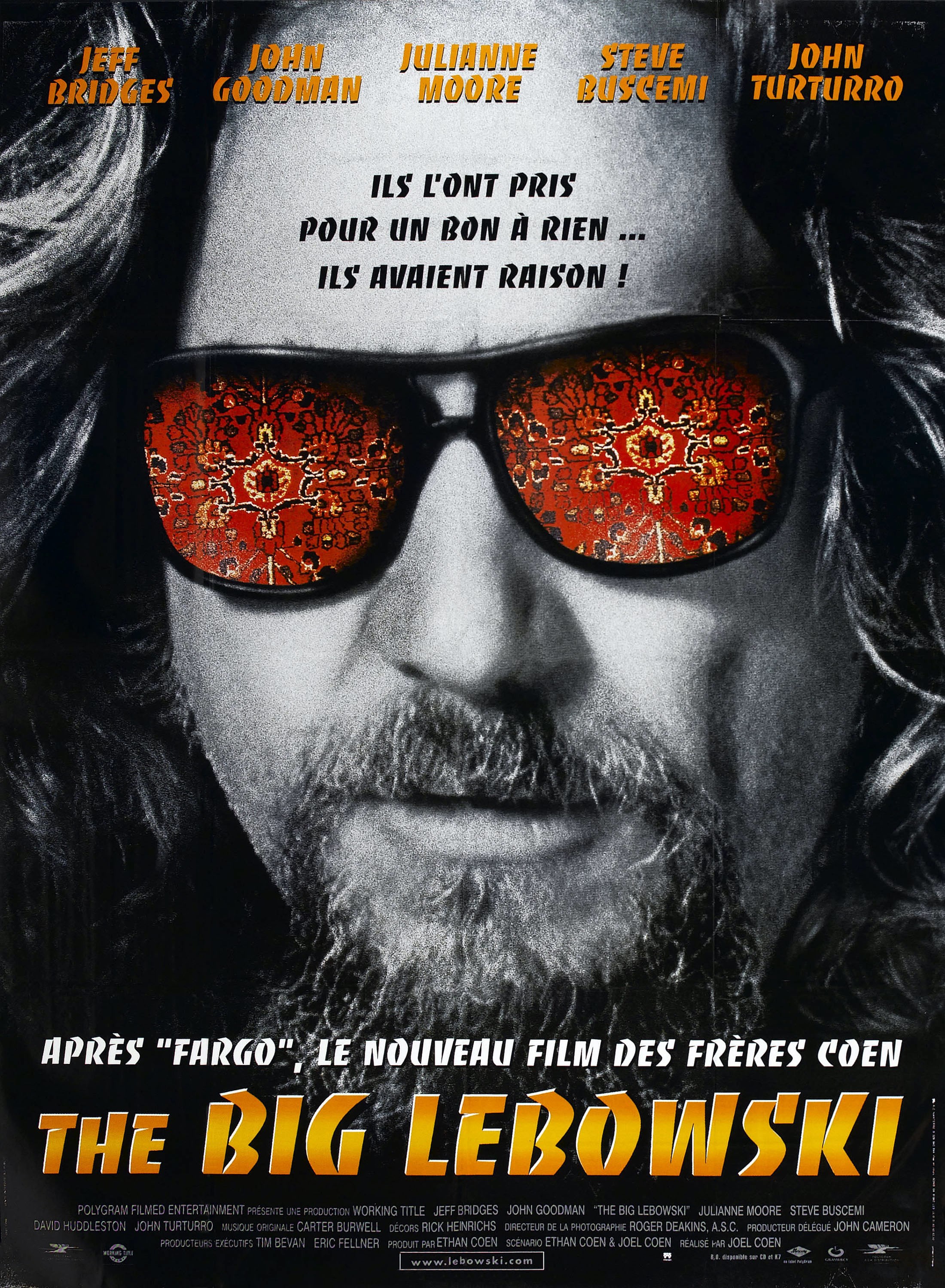 affiche du film The Big Lebowski