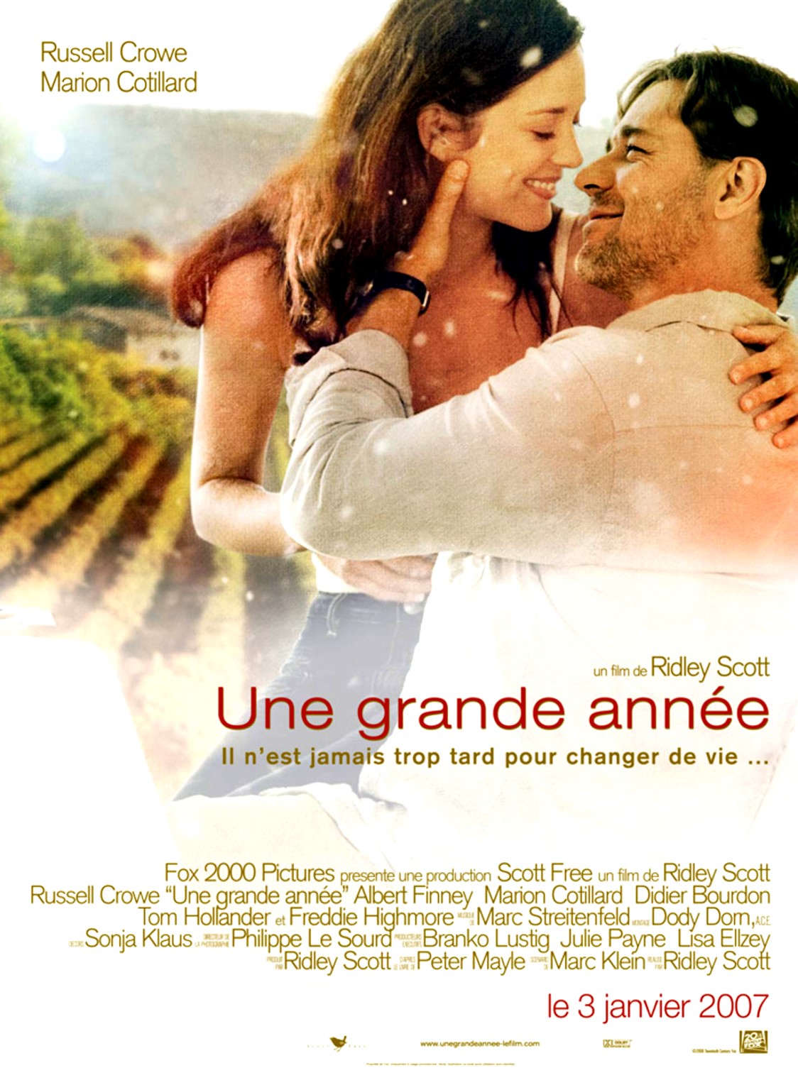 affiche du film Une grande année