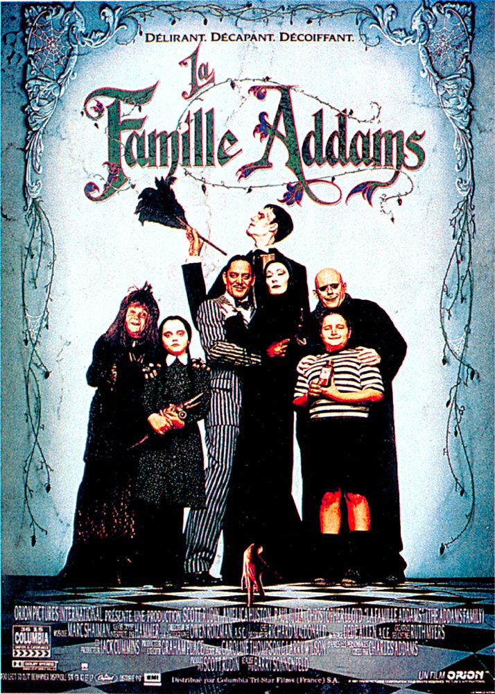 affiche du film La famille Addams