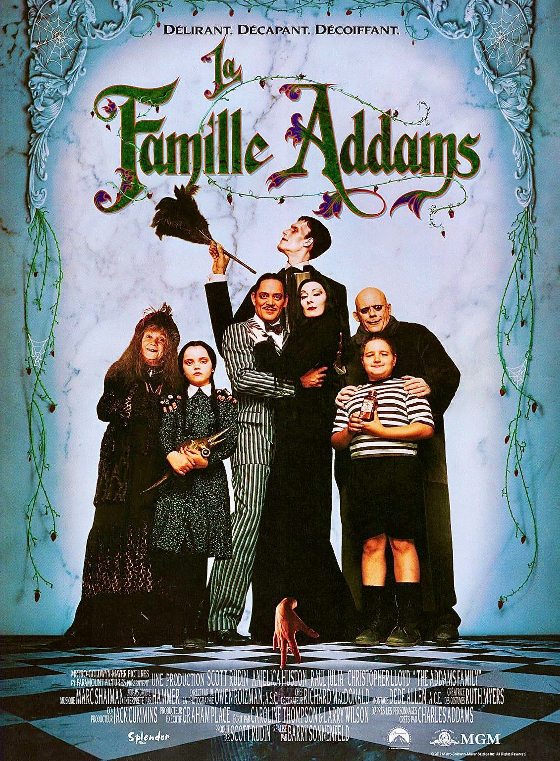 affiche du film La famille Addams