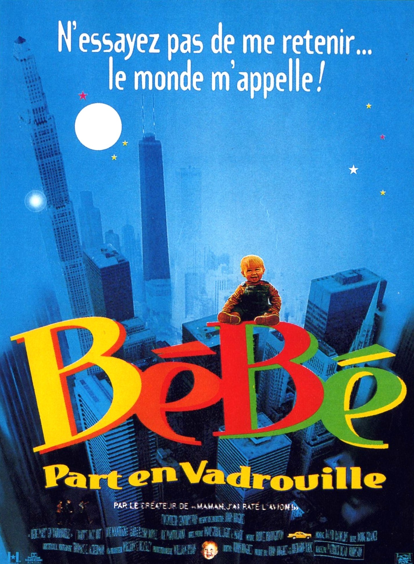 affiche du film Bébé part en vadrouille
