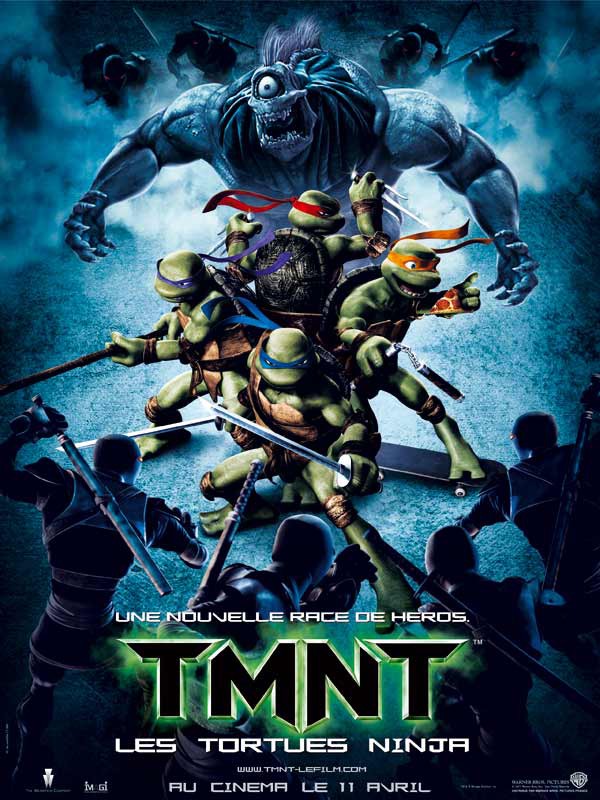 affiche du film TMNT : Les Tortues Ninja