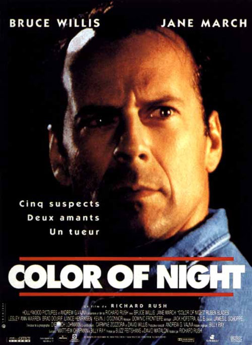 affiche du film Color of Night
