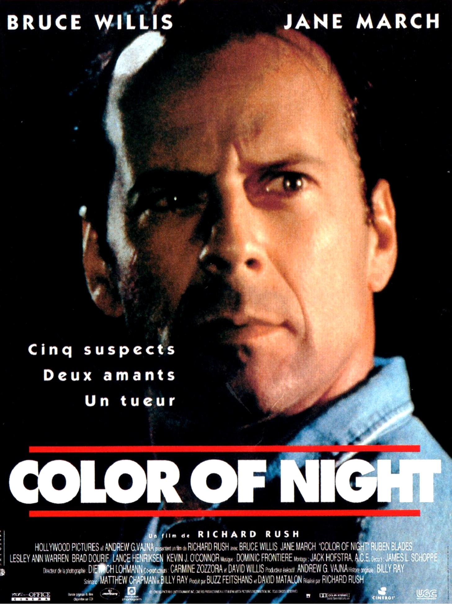affiche du film Color of Night
