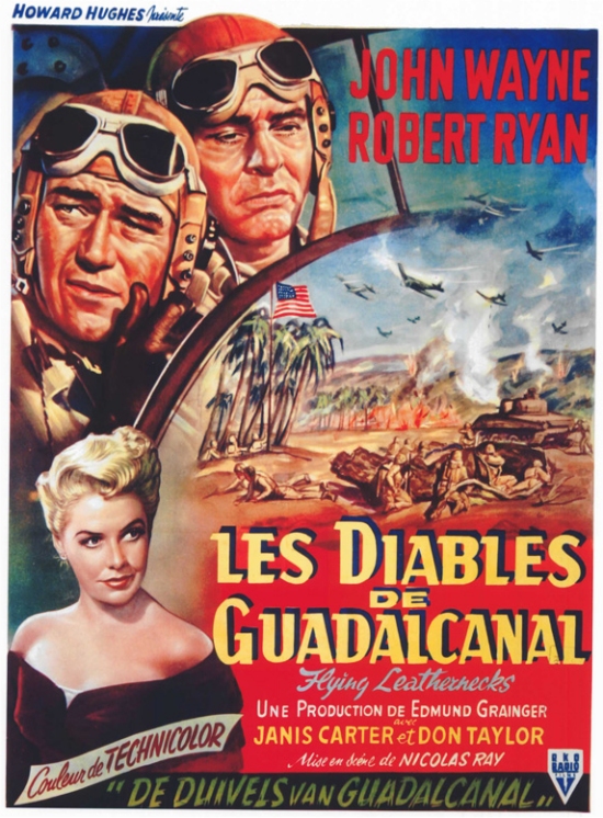 affiche du film Les diables de Guadalcanal