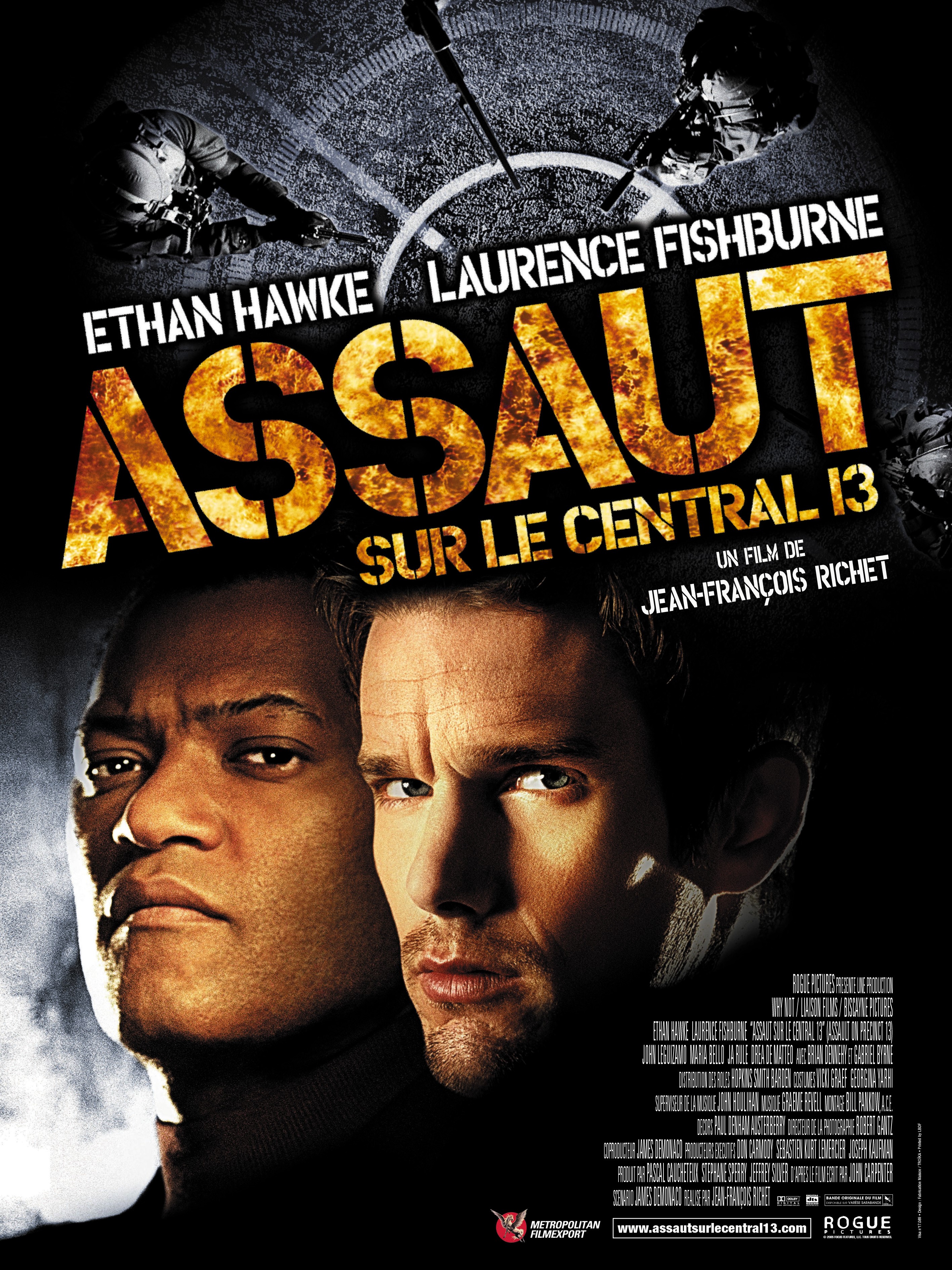 affiche du film Assaut sur le central 13