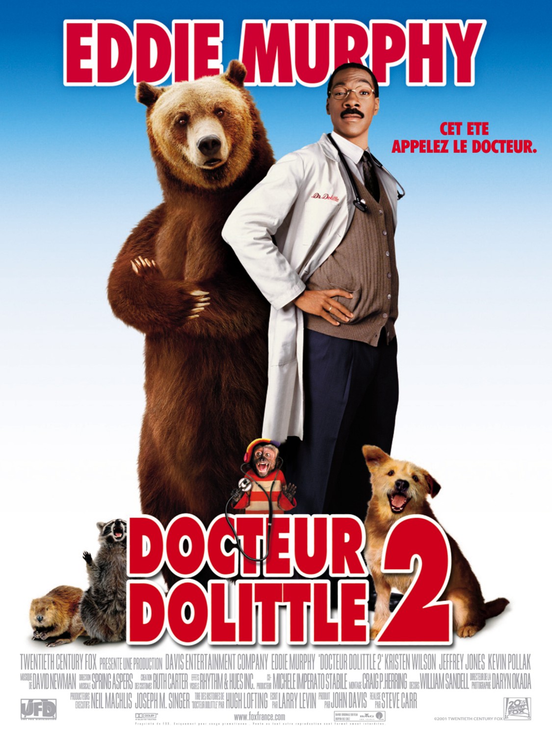 affiche du film Docteur Dolittle 2