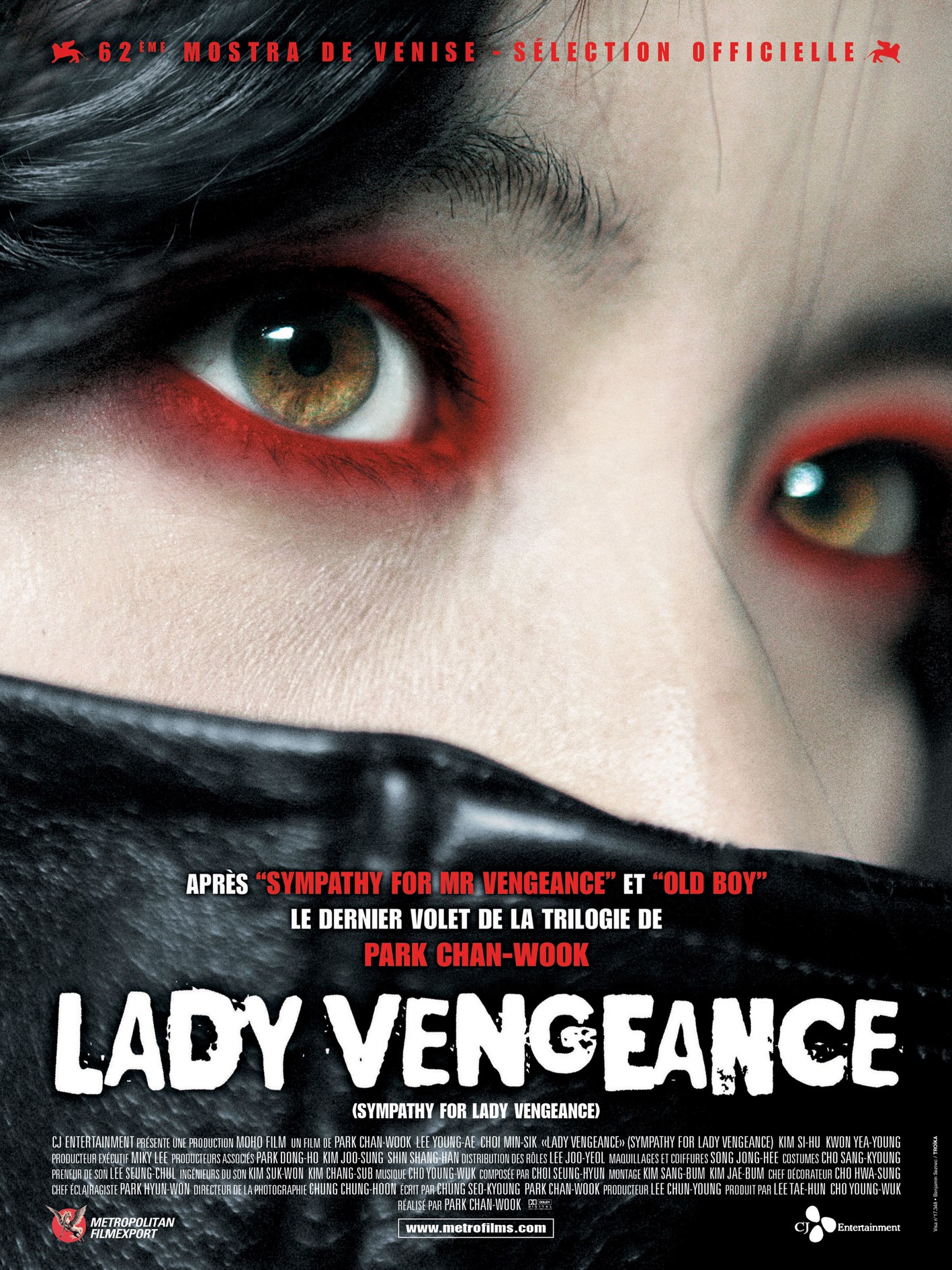 affiche du film Lady Vengeance