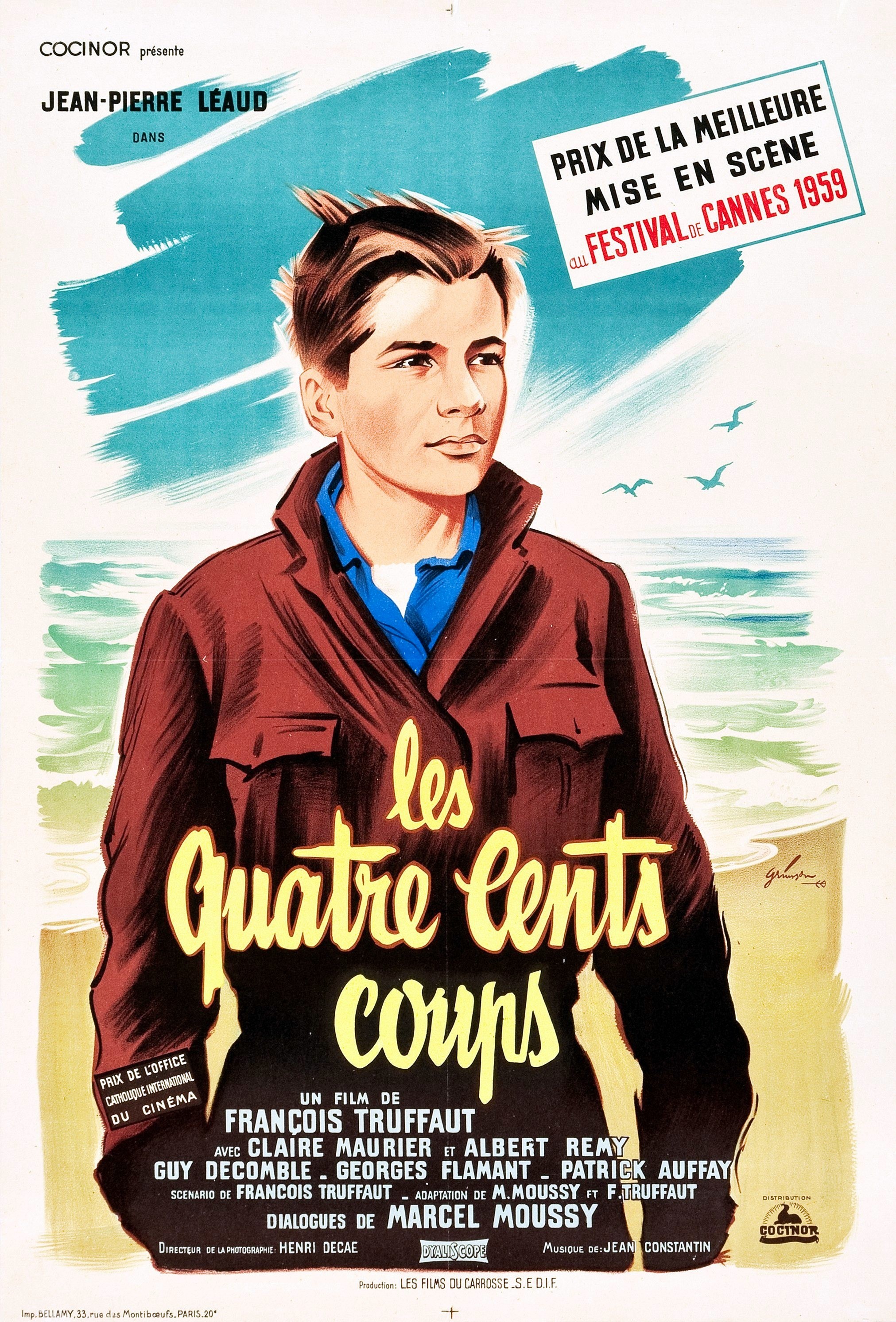affiche du film Les Quatre Cents Coups