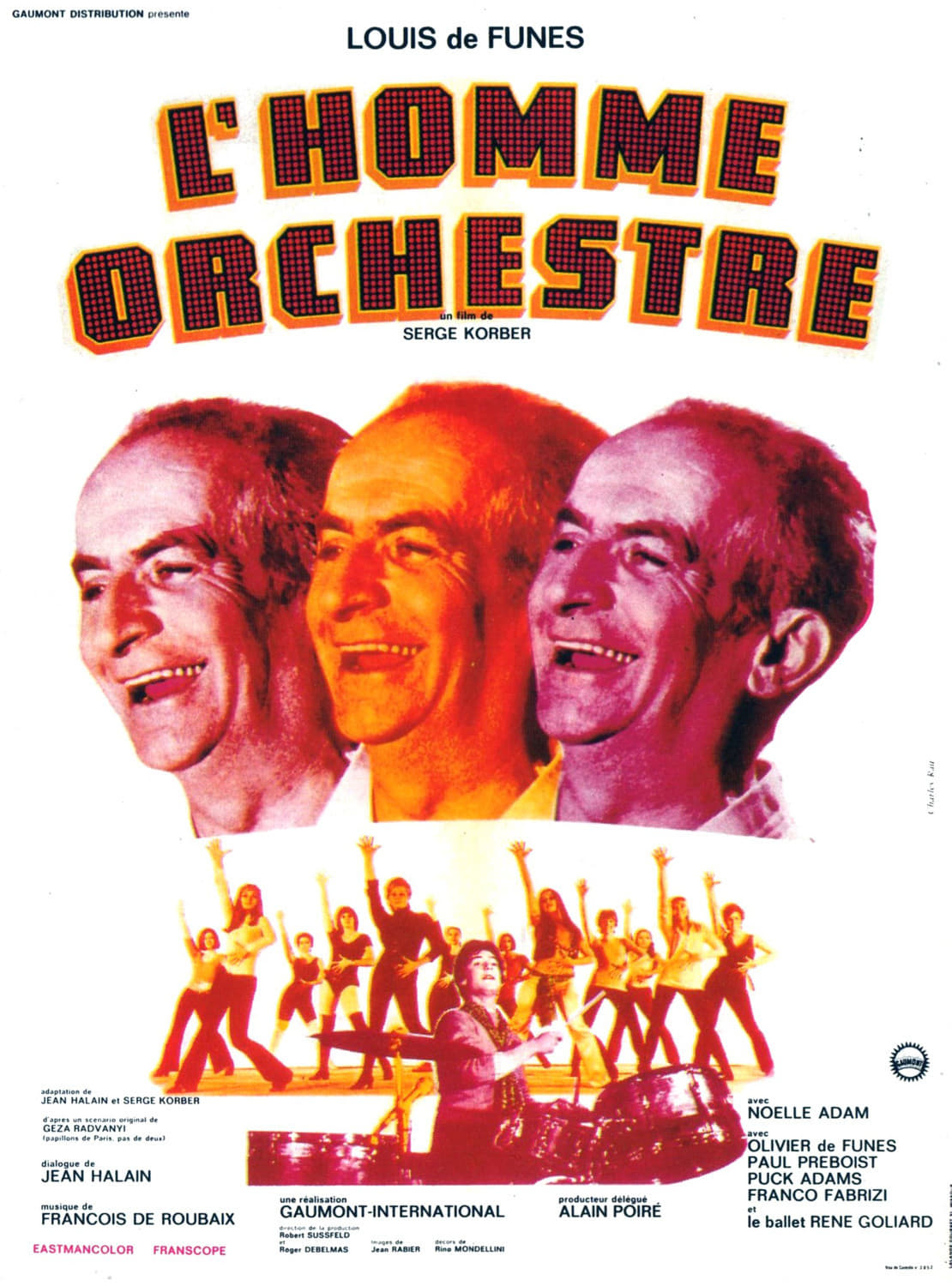affiche du film L'homme orchestre