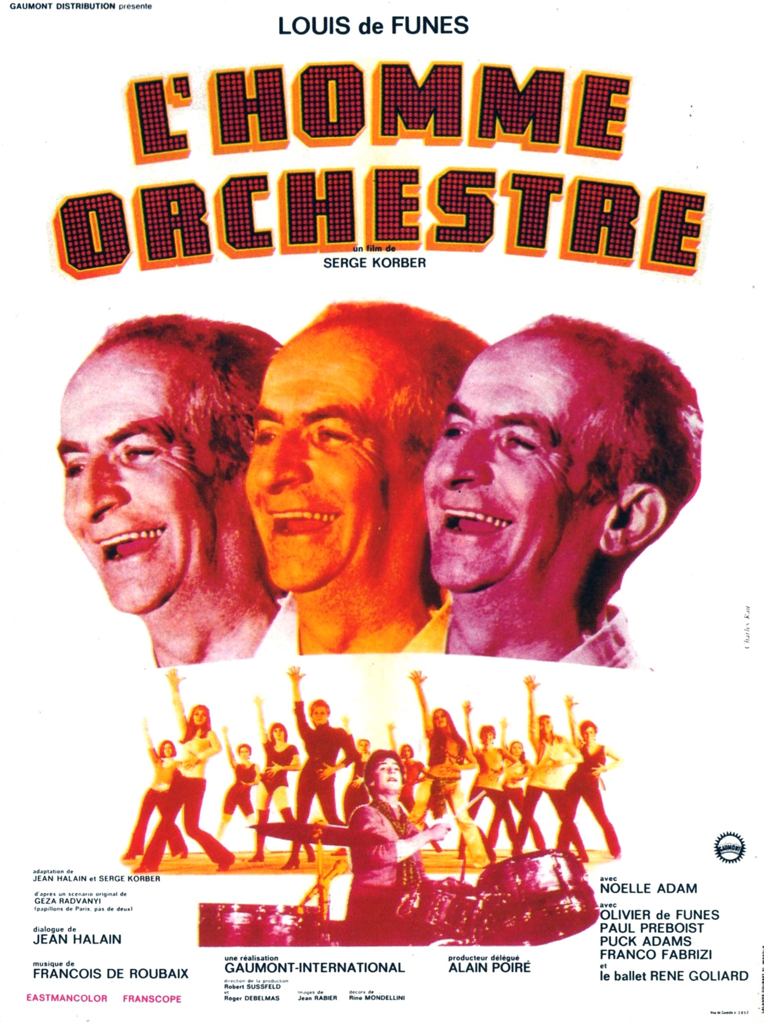 affiche du film L'homme orchestre