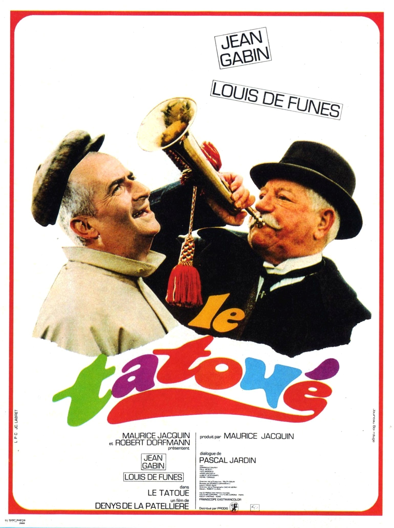 affiche du film Le tatoué