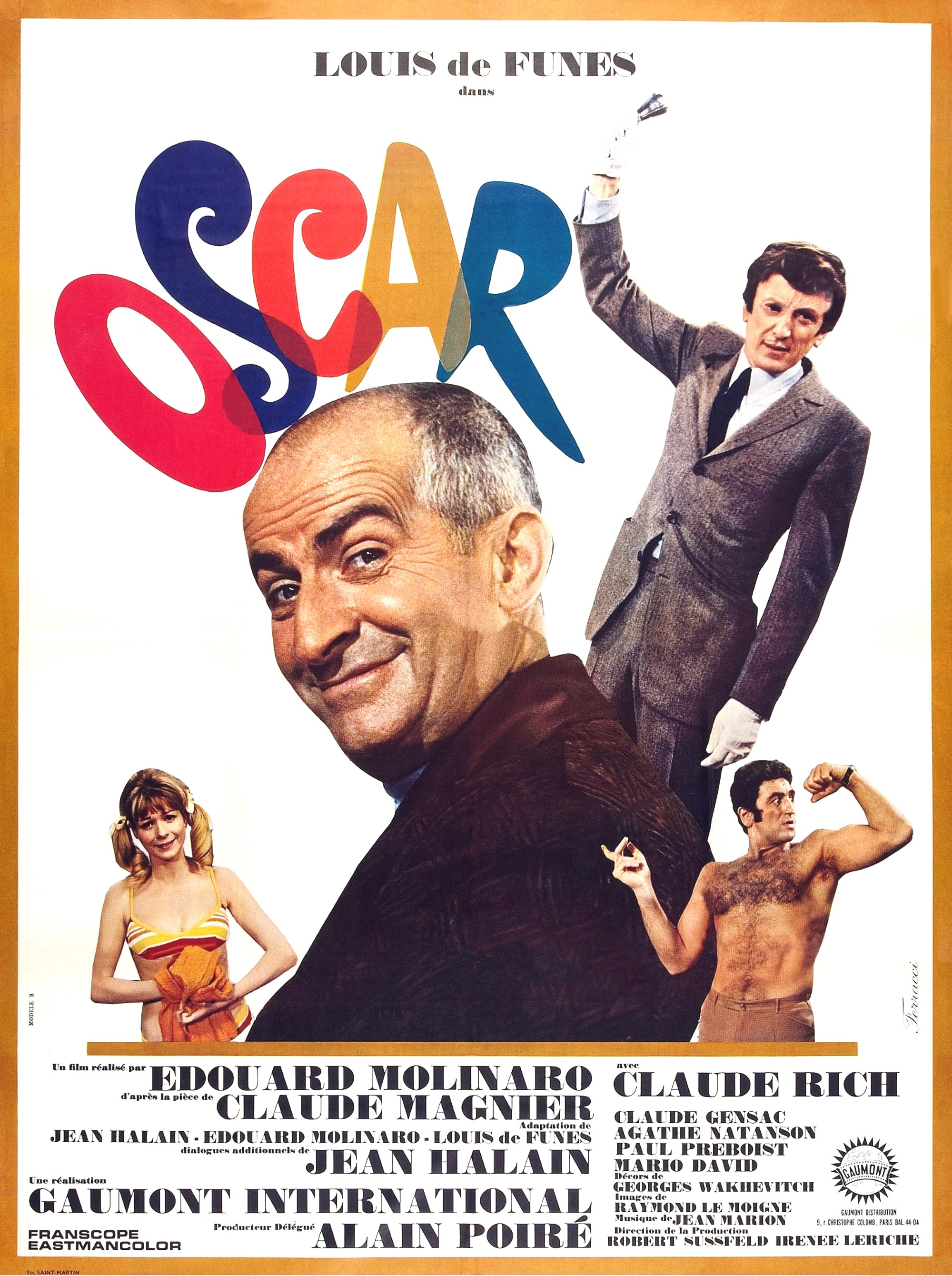 affiche du film Oscar (1967)
