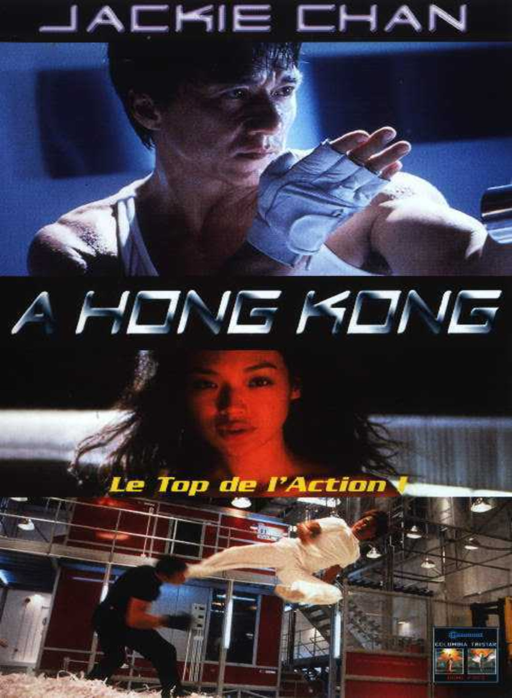 affiche du film Jackie Chan à Hong Kong