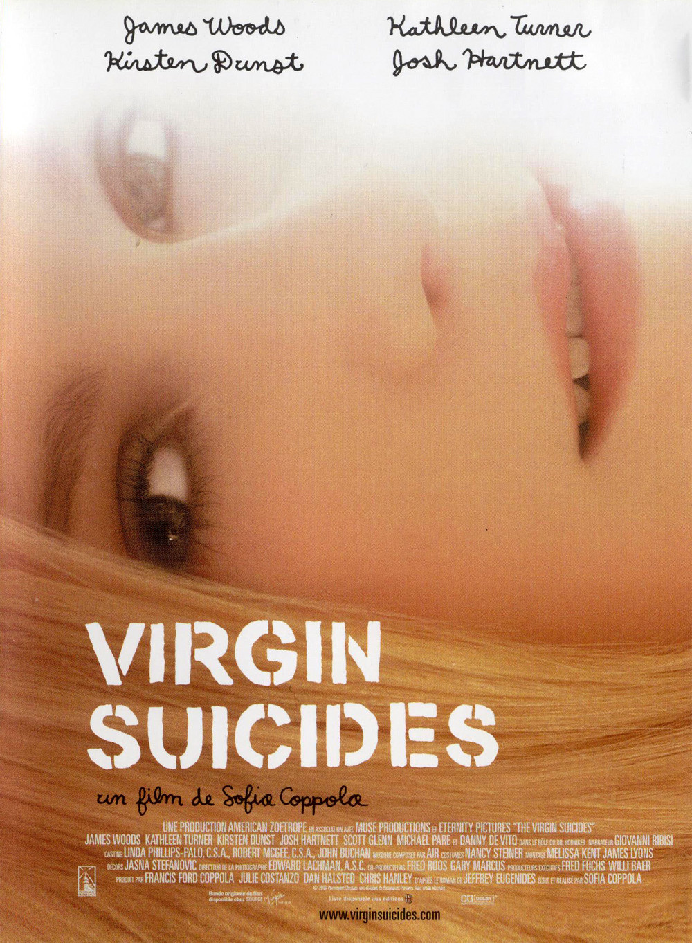 affiche du film Virgin Suicides