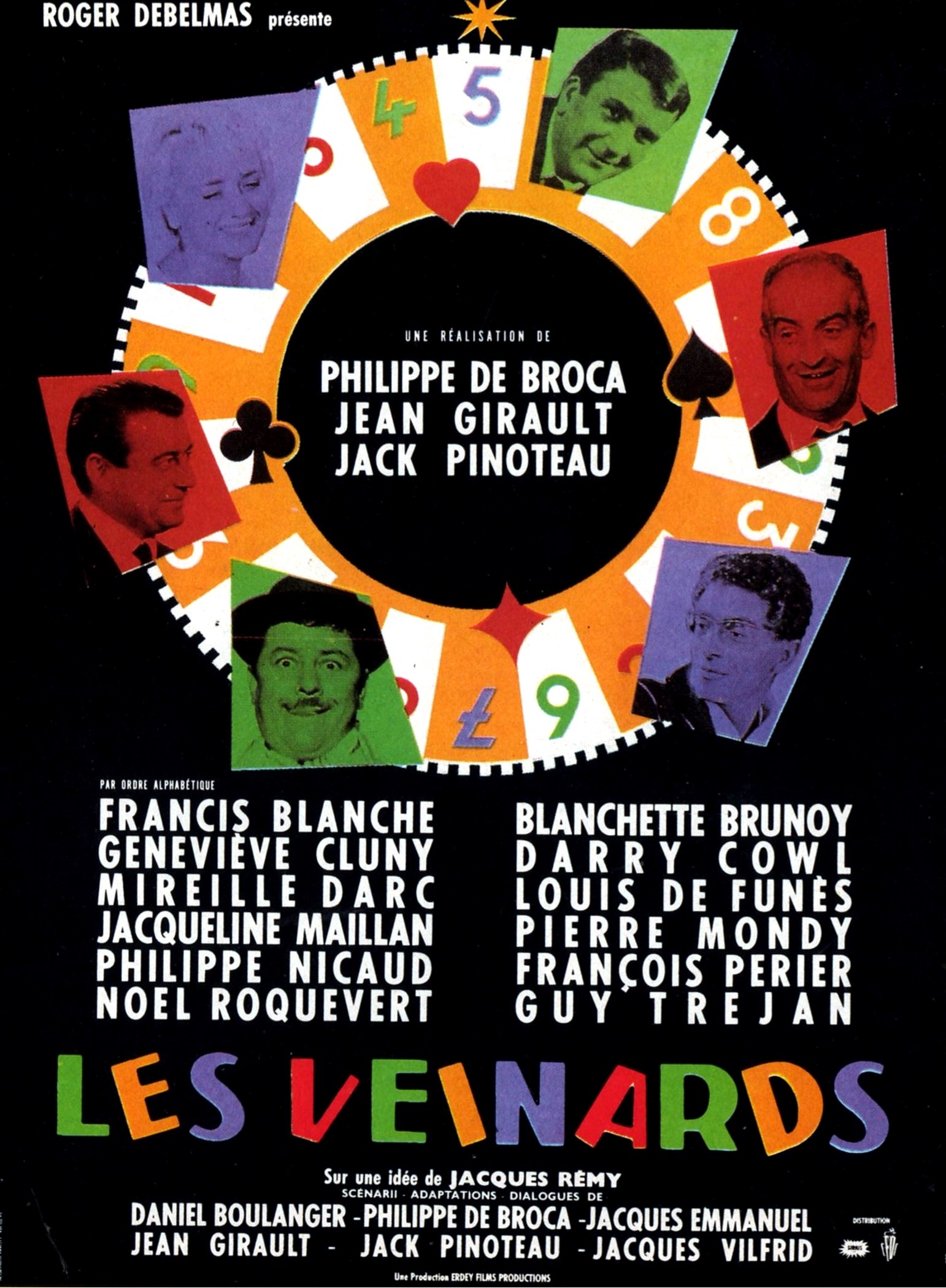affiche du film Les veinards