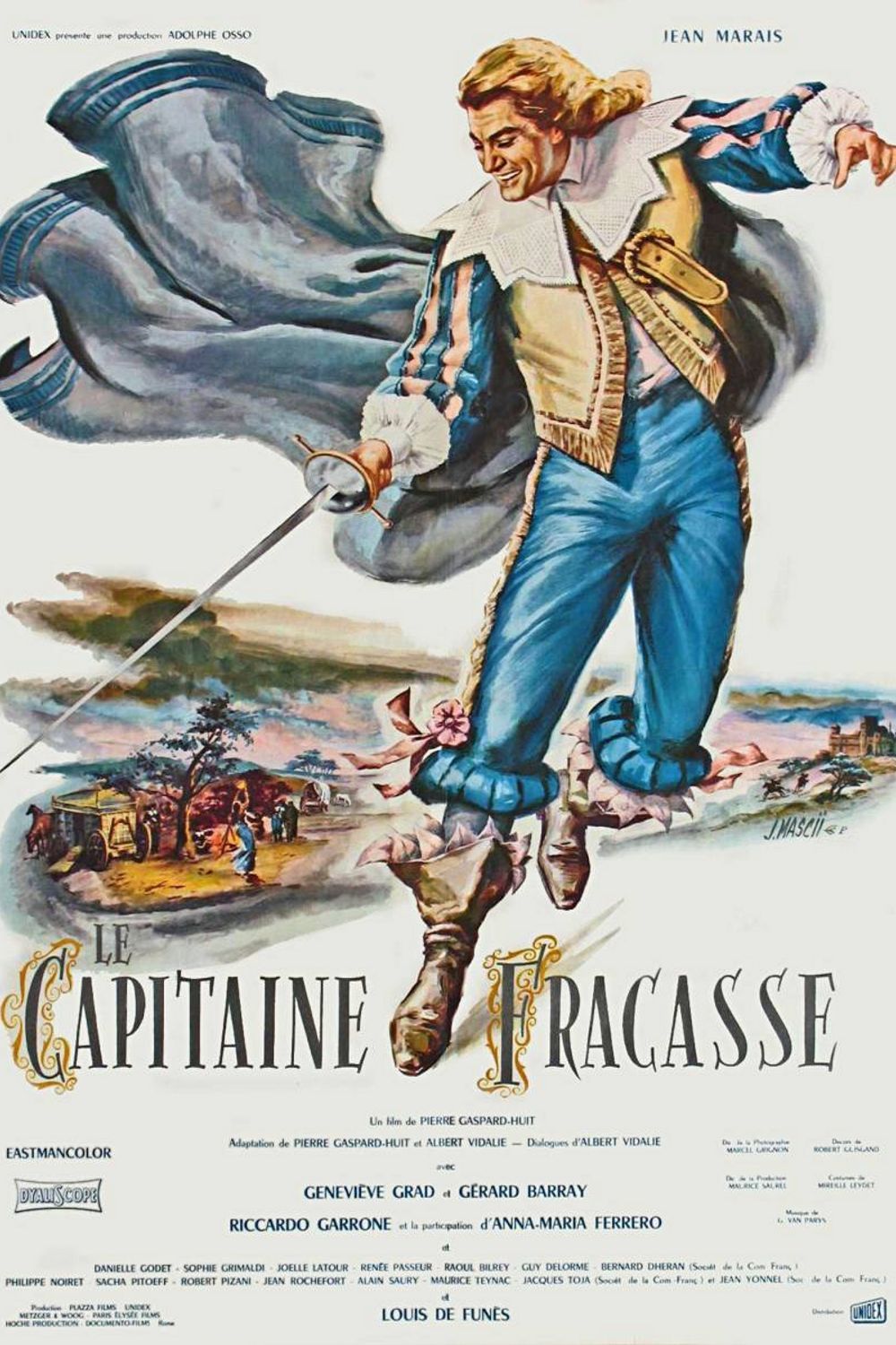 affiche du film Le capitaine Fracasse