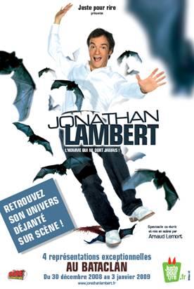affiche du film Jonathan Lambert : L'Homme Qui Ne Dort Jamais !