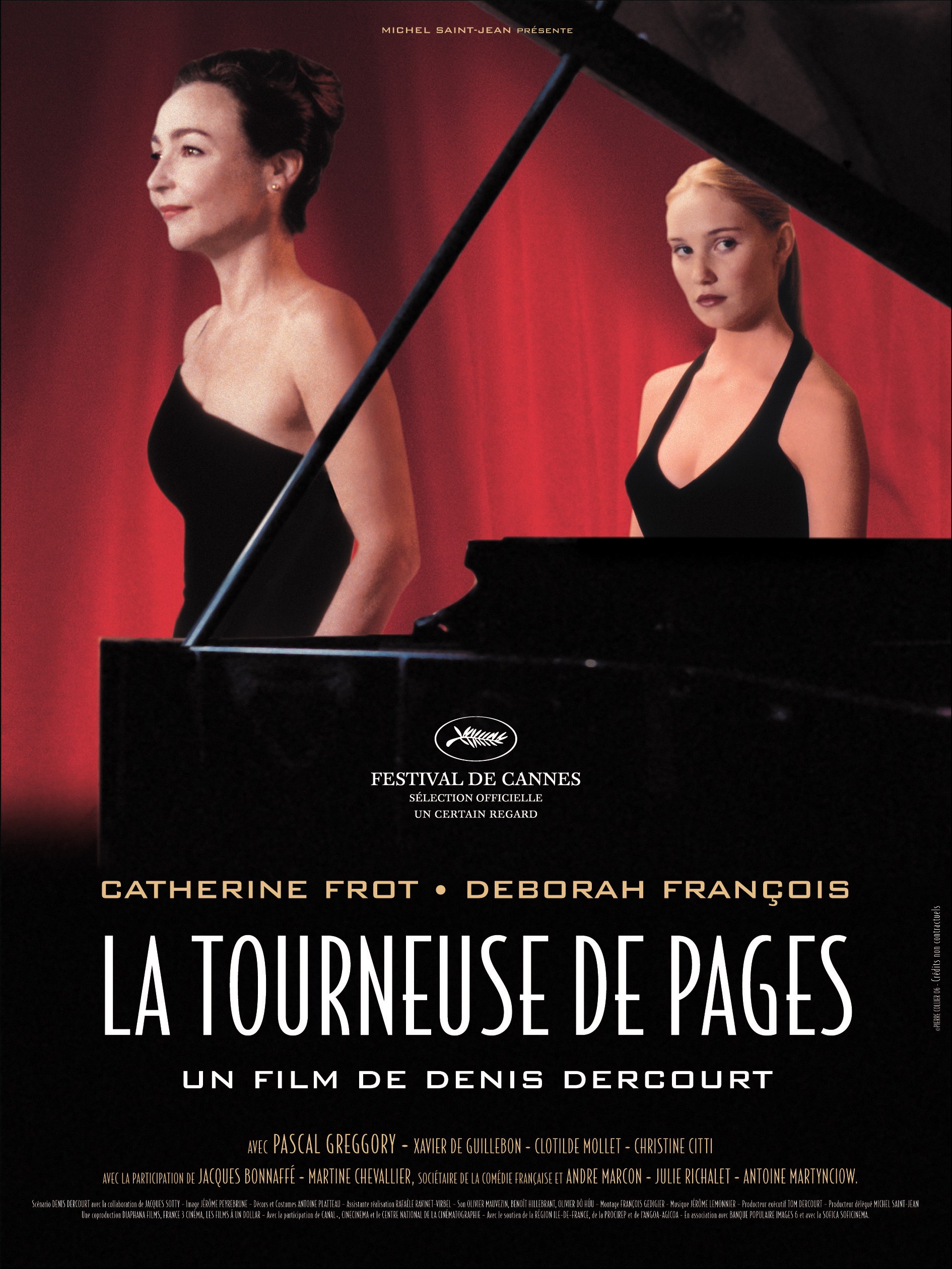 affiche du film La tourneuse de pages