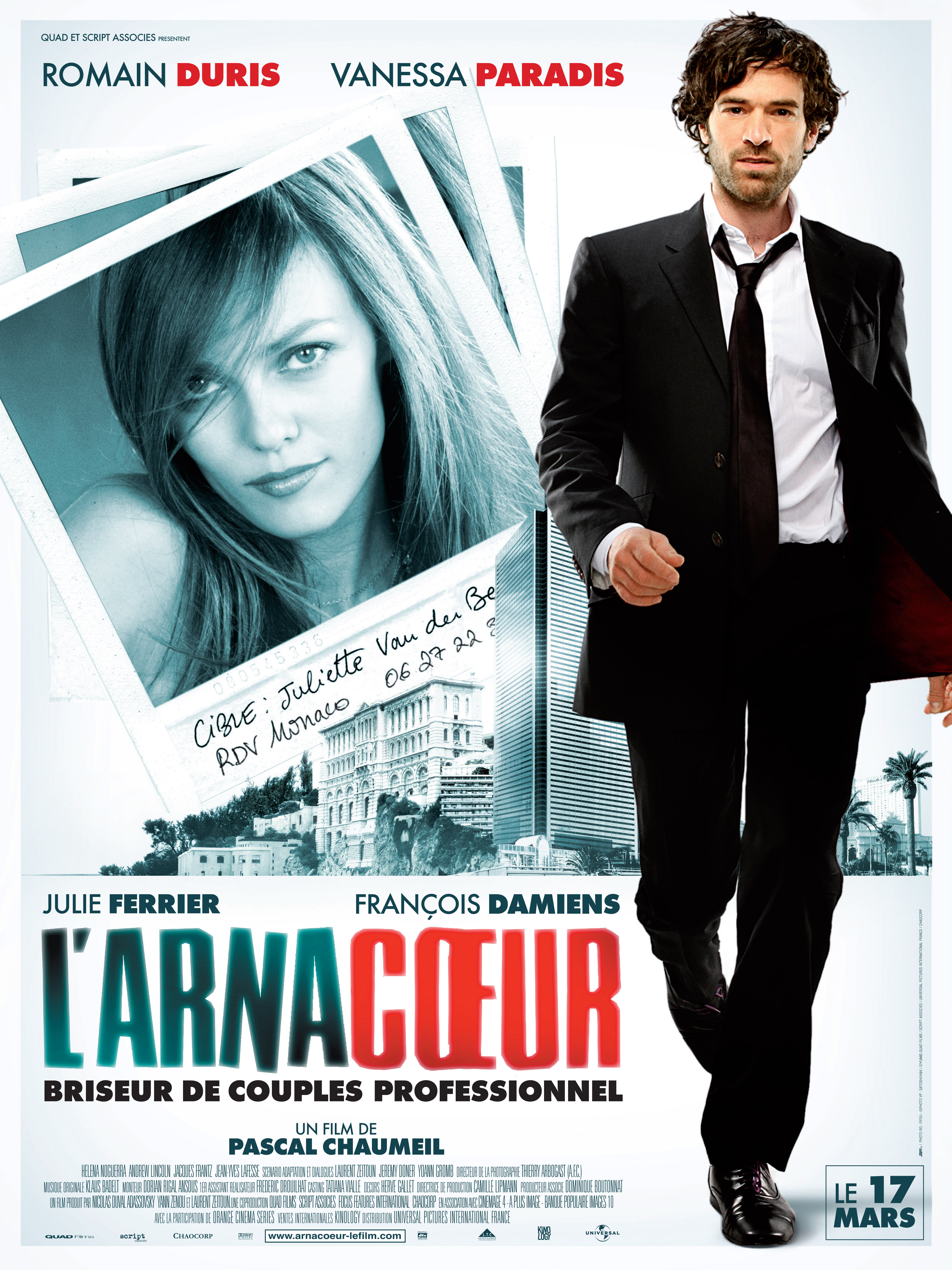 affiche du film L'Arnacœur
