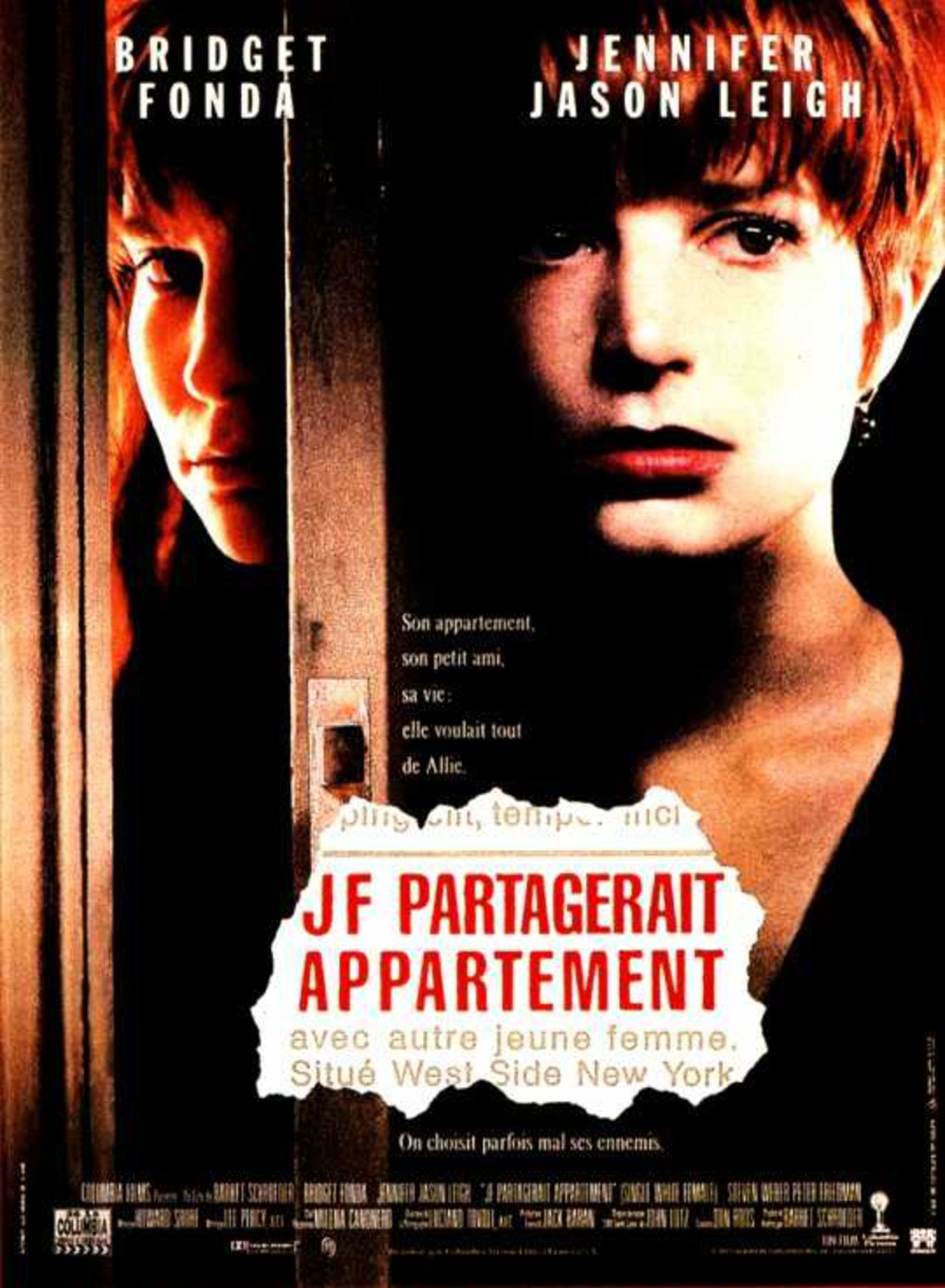 affiche du film J.F. partagerait appartement