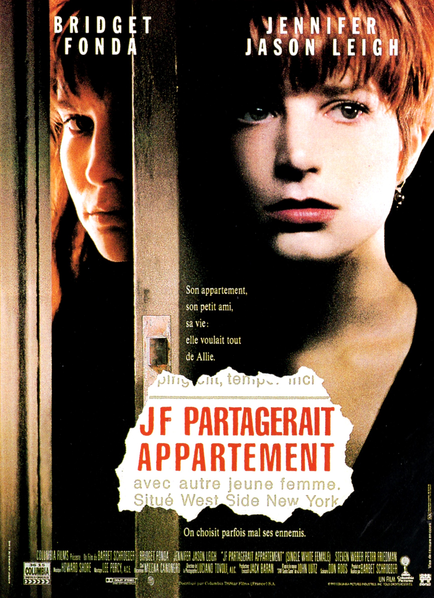 affiche du film J.F. partagerait appartement