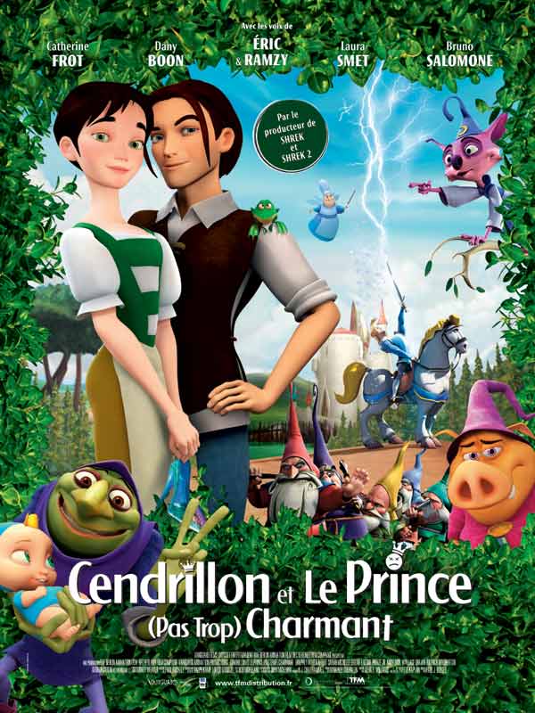 affiche du film Cendrillon et le prince (pas trop) charmant