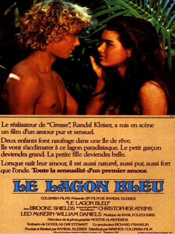 affiche du film Le lagon bleu
