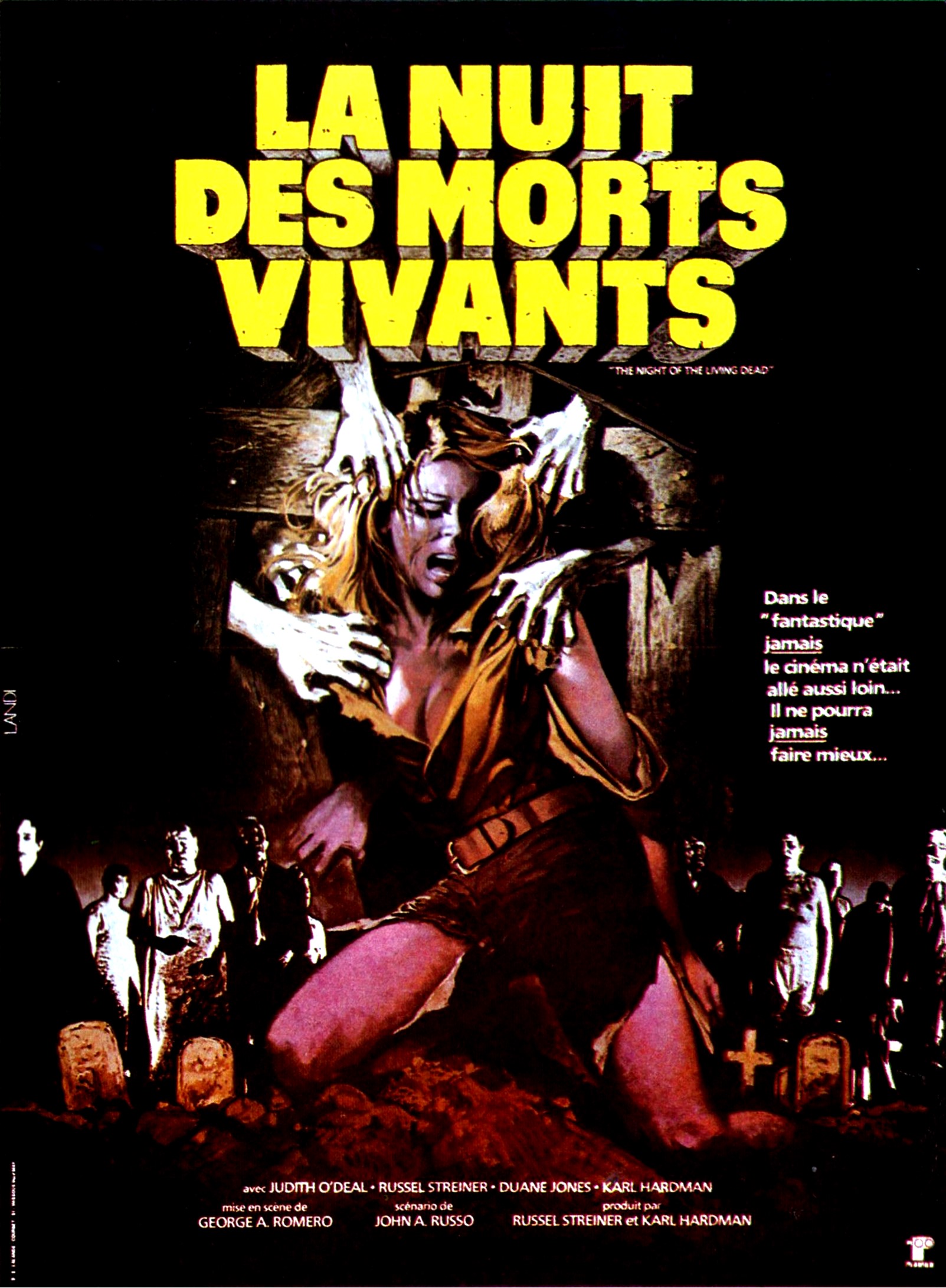 affiche du film La nuit des morts-vivants