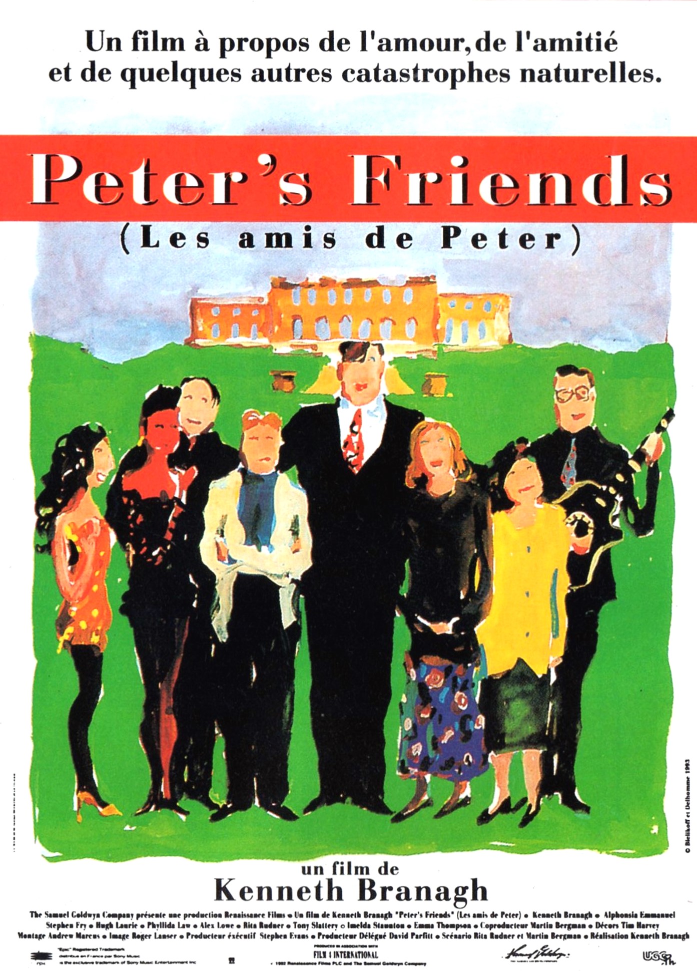 affiche du film Peter's Friends