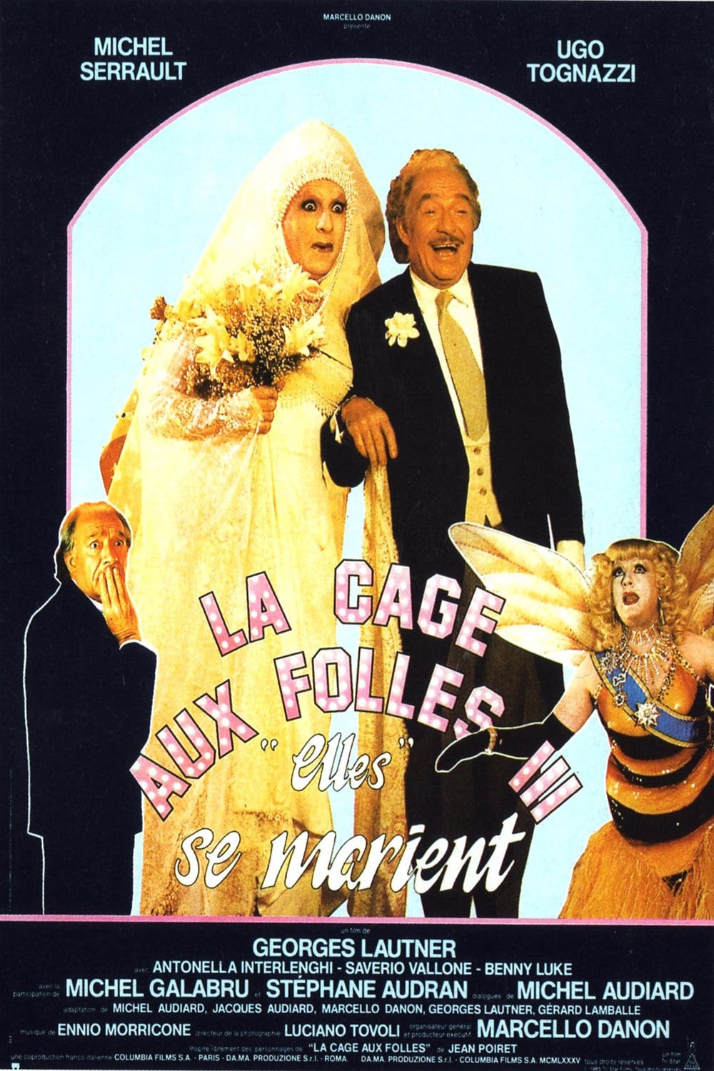 affiche du film La Cage aux folles III : "Elles" se marient
