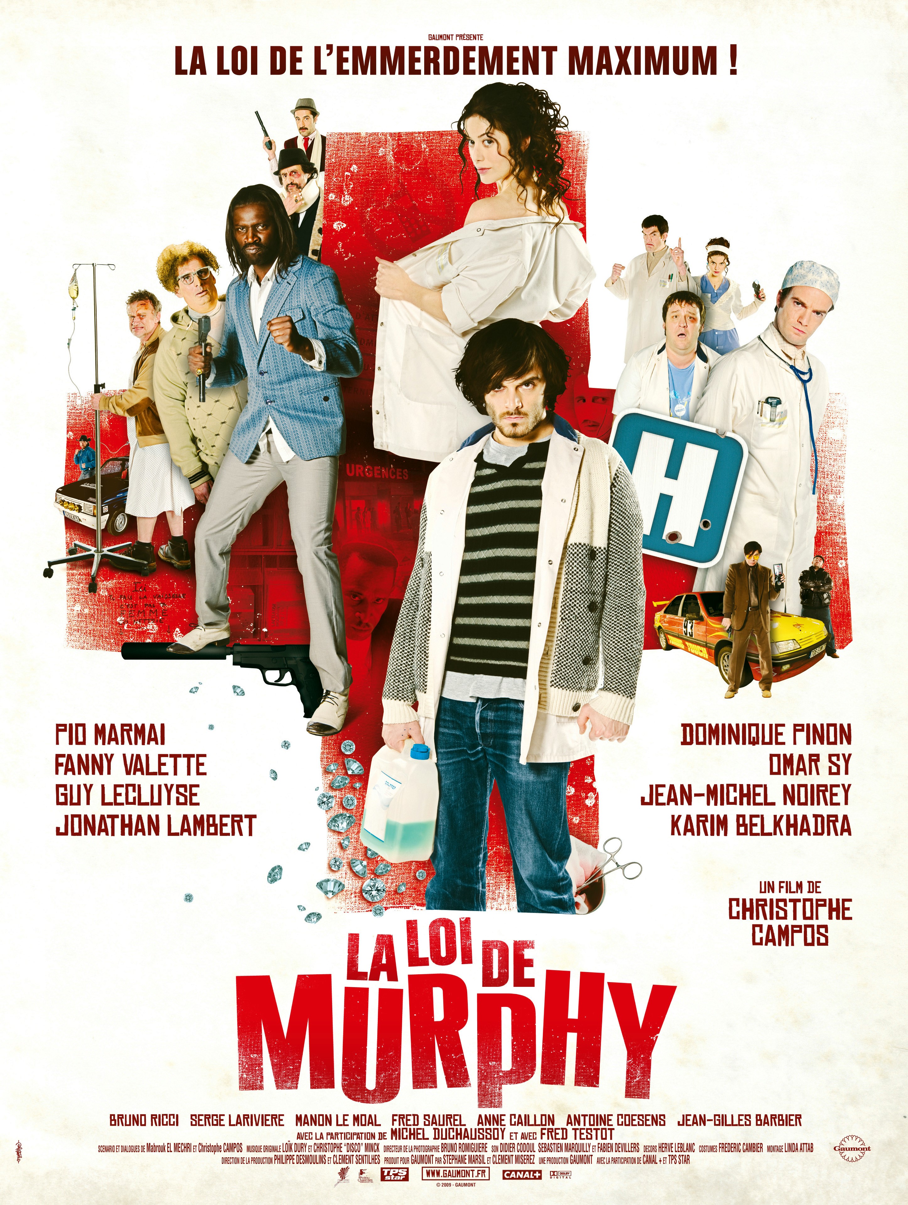 affiche du film La loi de Murphy