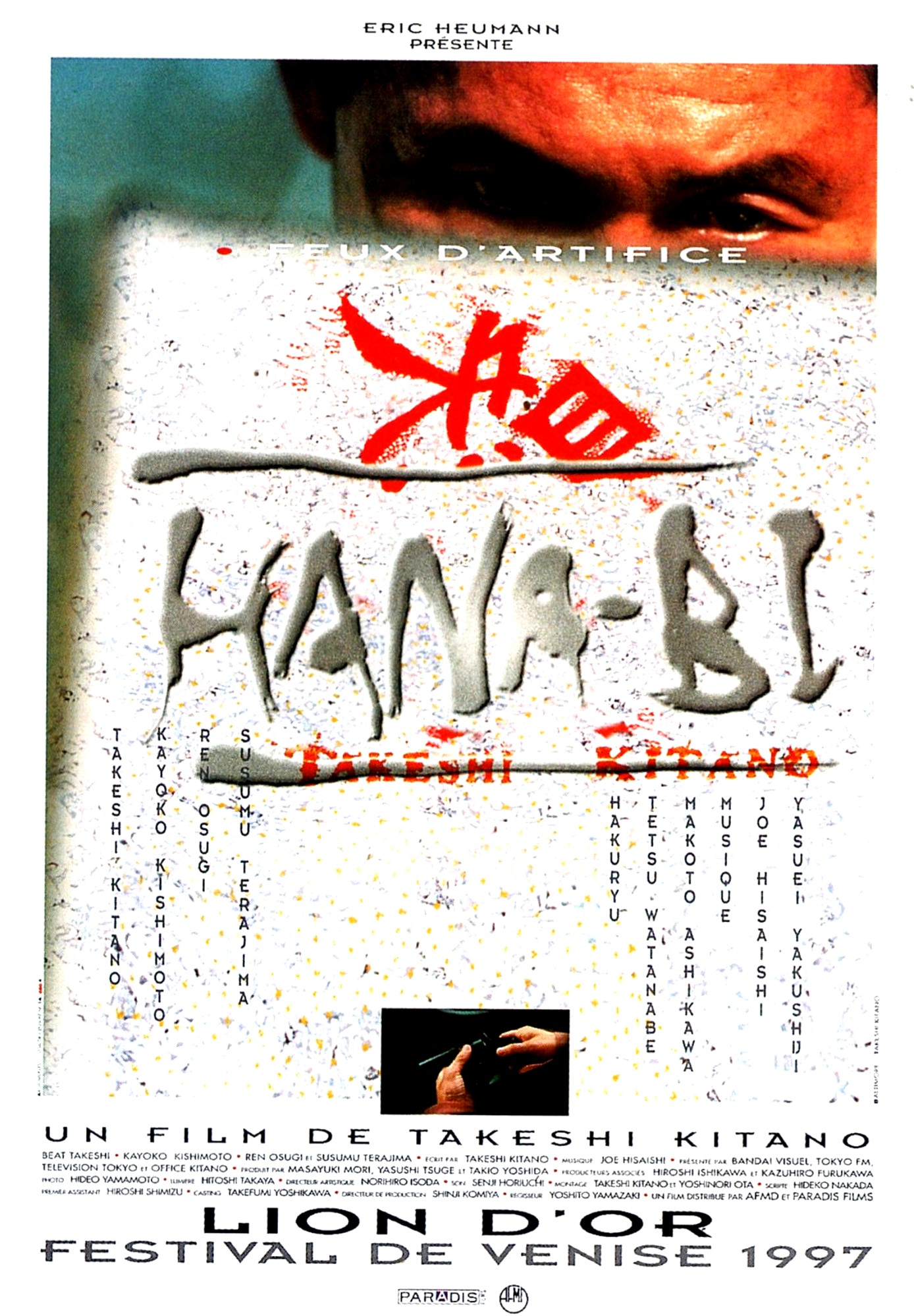affiche du film Hana-bi - feux d'artifice