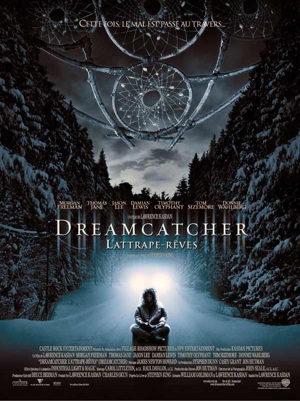 affiche du film Dreamcatcher, l'attrape-rêves