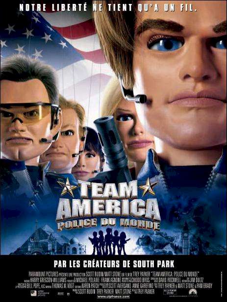 affiche du film Team America, police du monde