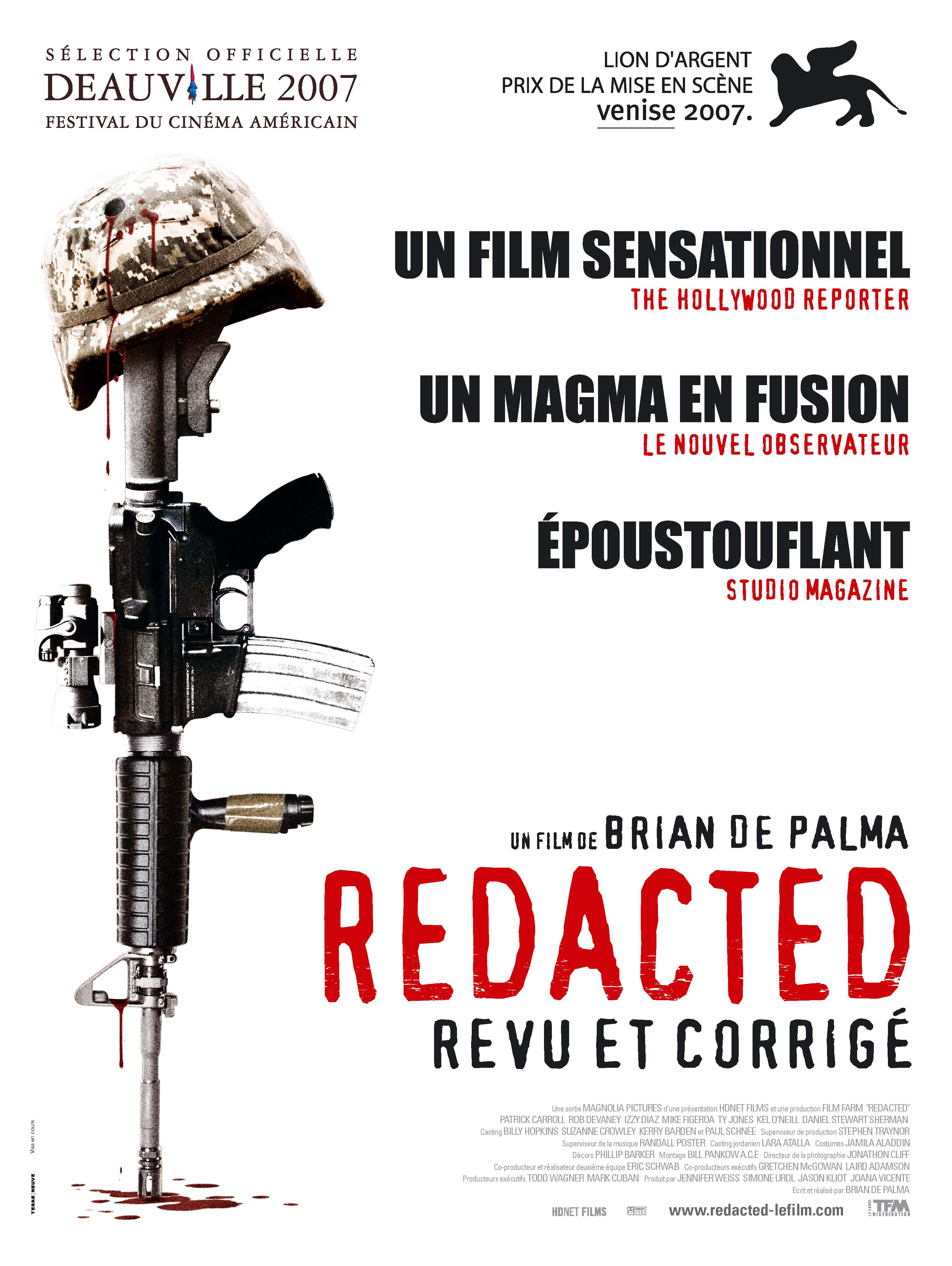 affiche du film Redacted