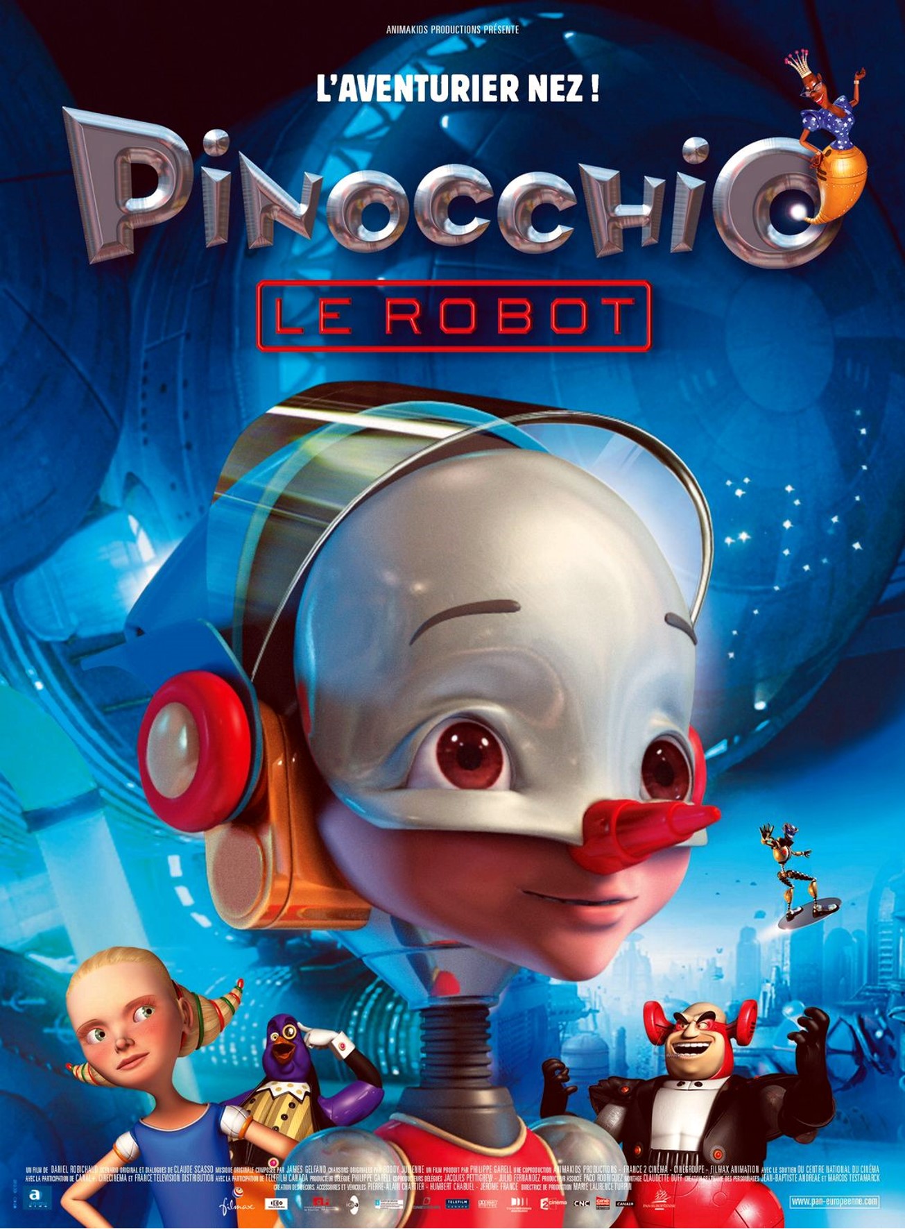 affiche du film Pinocchio le robot