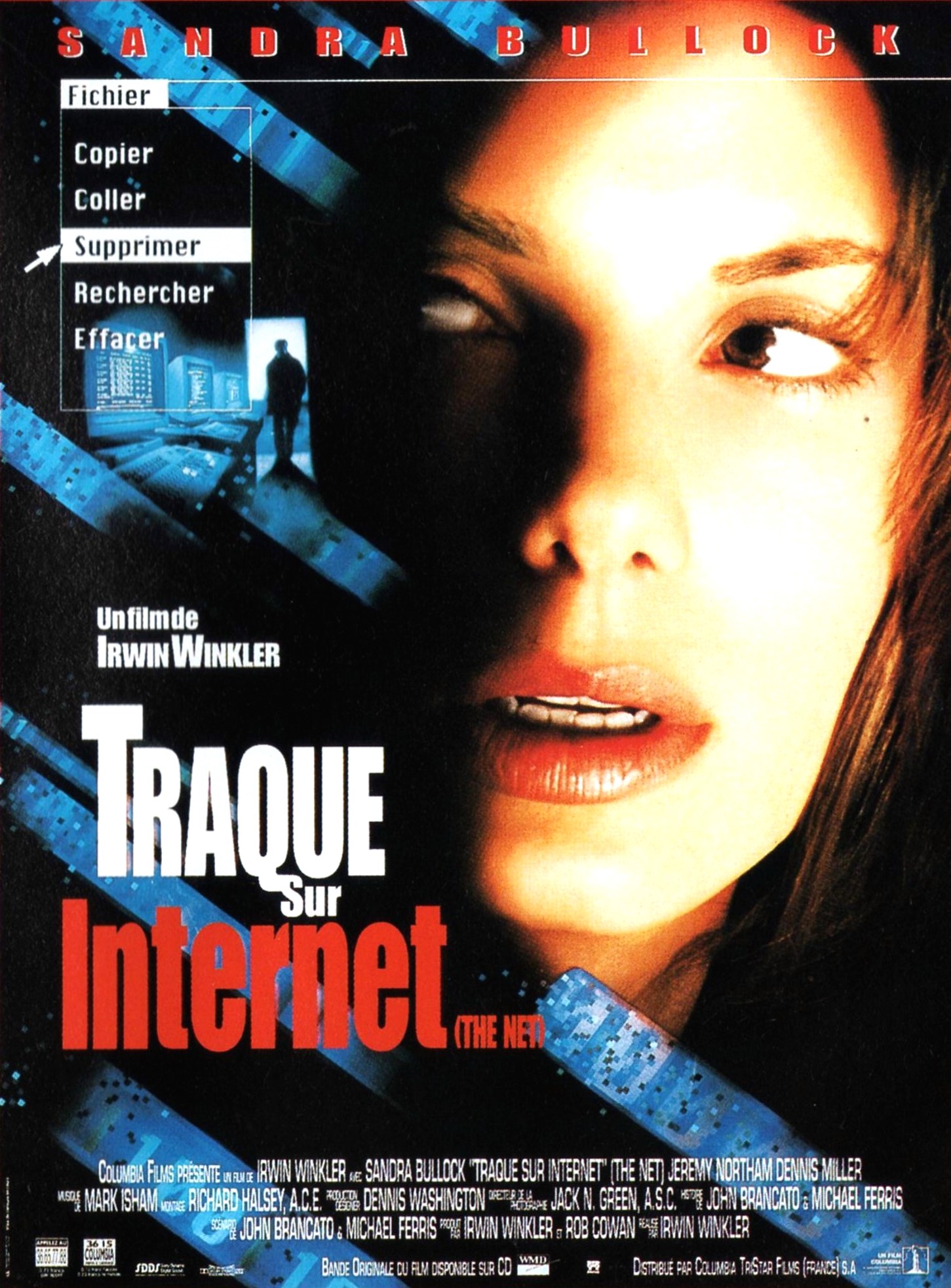 affiche du film Traque sur internet