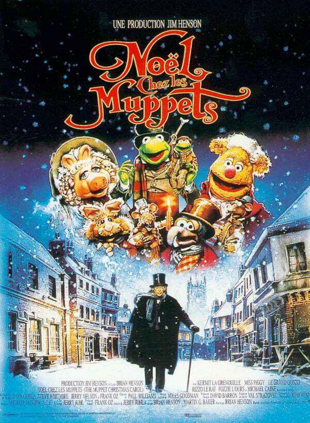 affiche du film Noël chez les Muppets