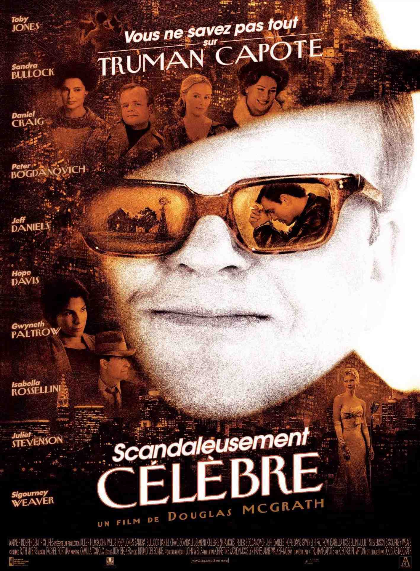 affiche du film Scandaleusement célèbre