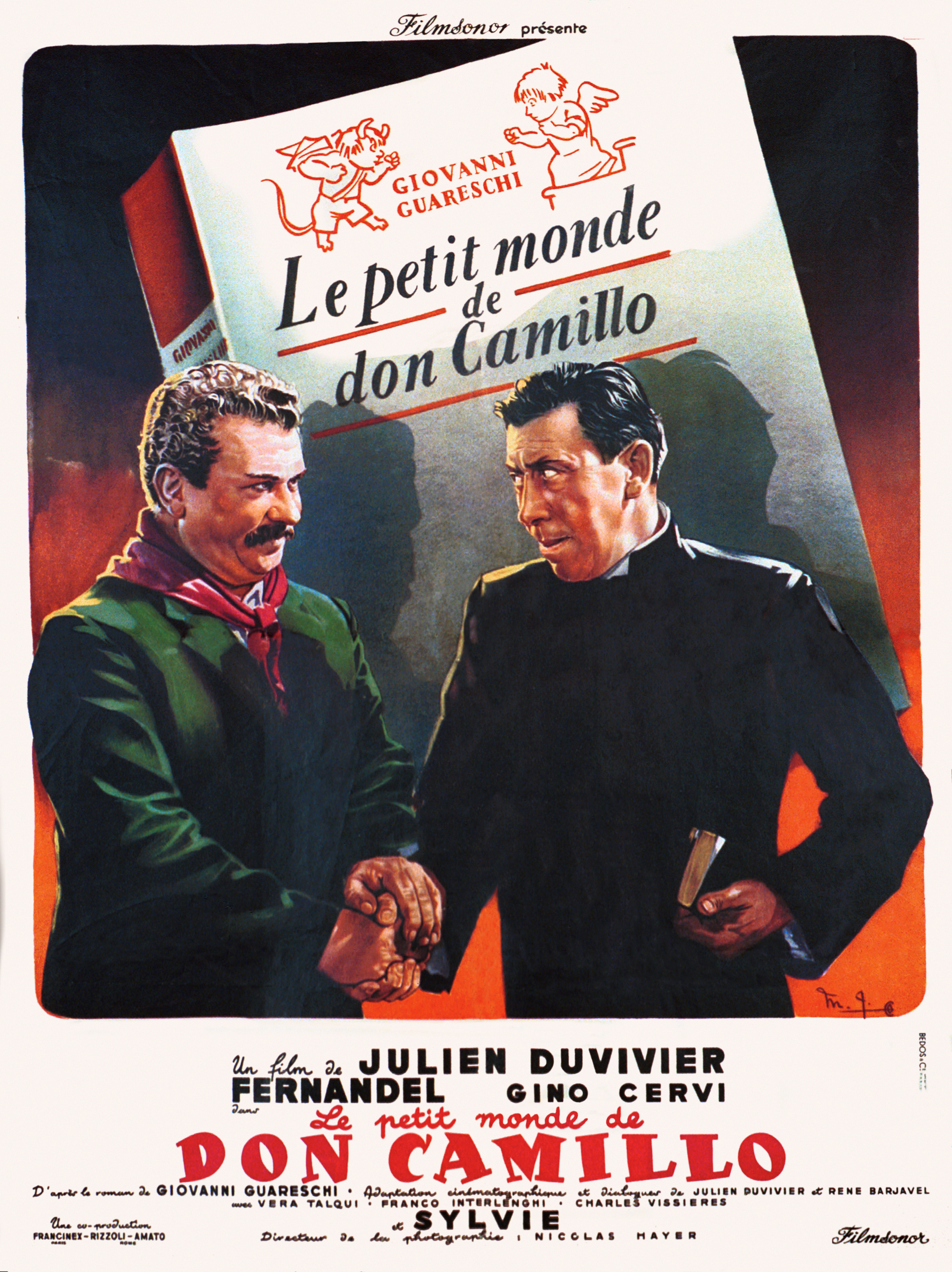 affiche du film Le petit monde de Don Camillo