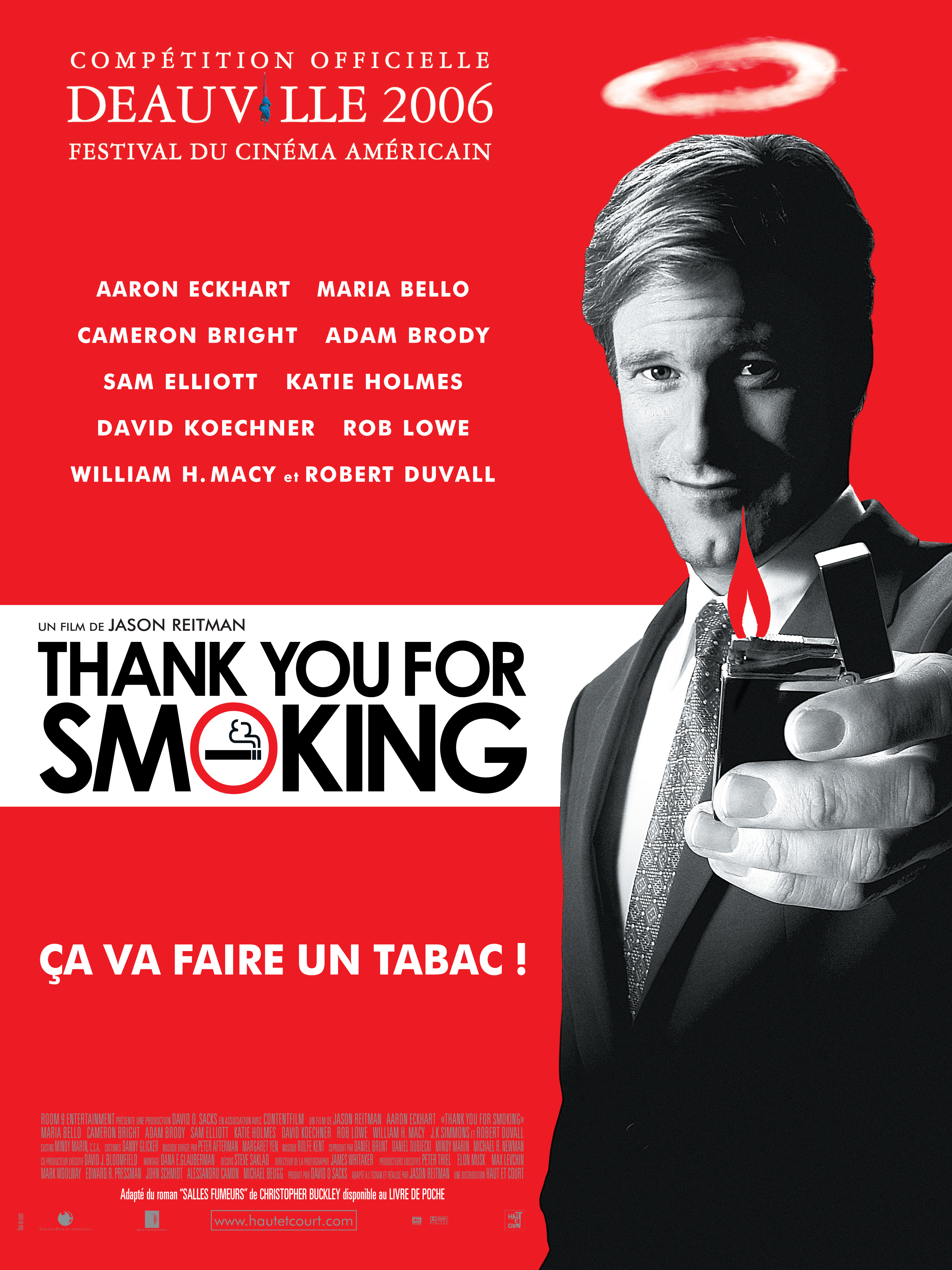 affiche du film Thank You for Smoking