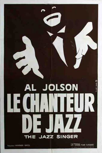 affiche du film Le chanteur de jazz (1927)