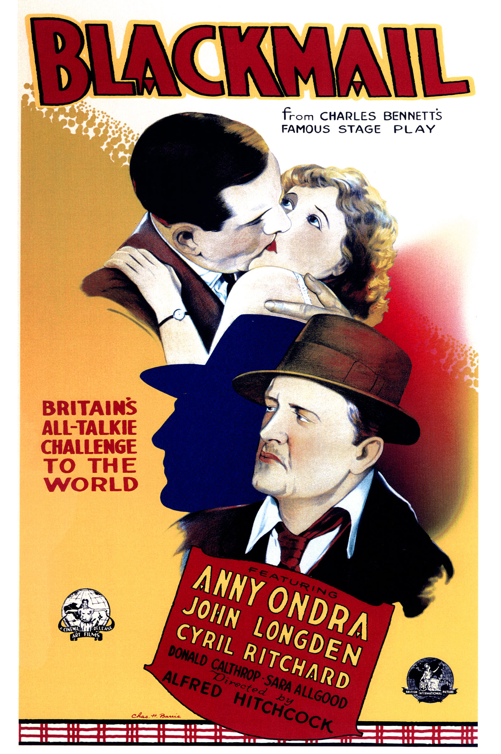 affiche du film Chantage (1929)