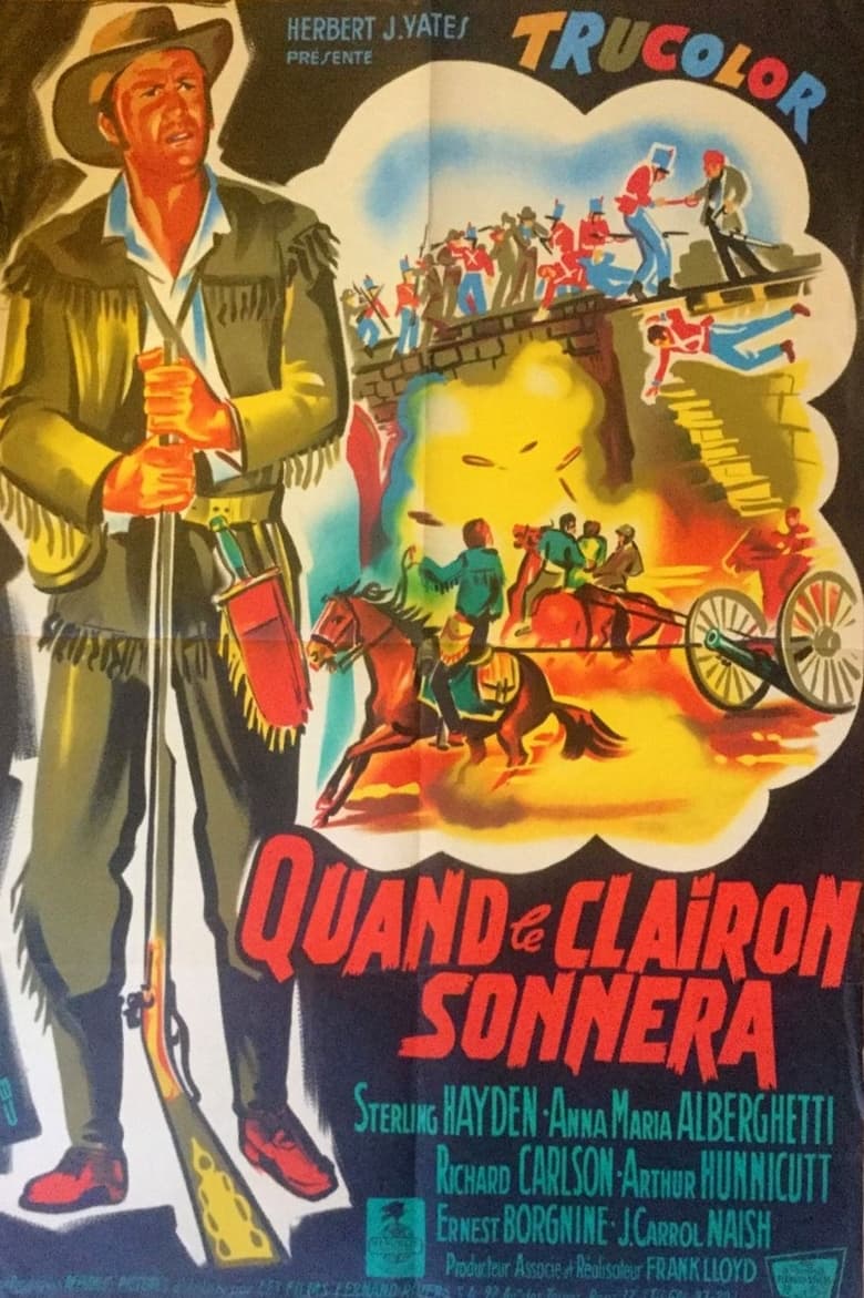 affiche du film Quand le clairon sonnera