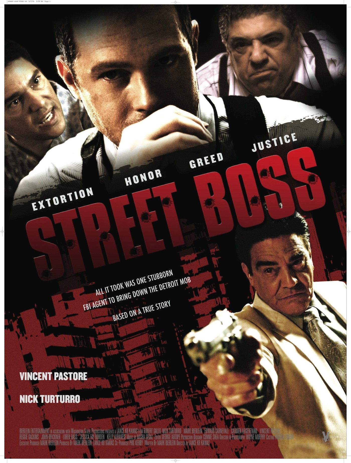 affiche du film Street Boss