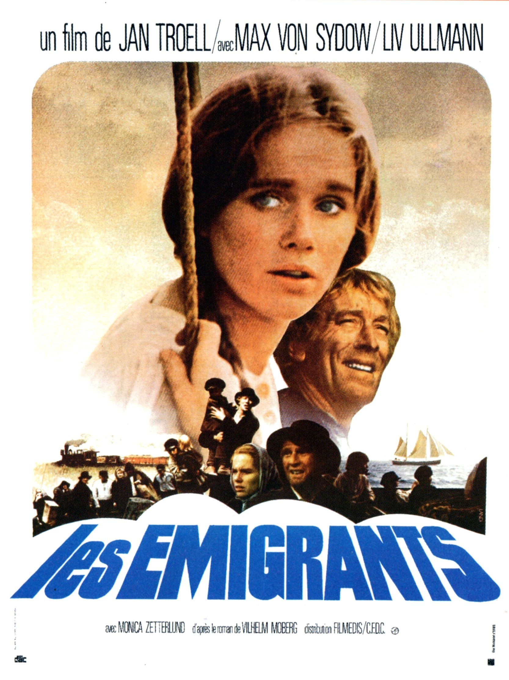 affiche du film Les émigrants