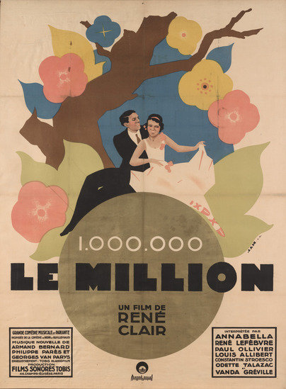 affiche du film Le million